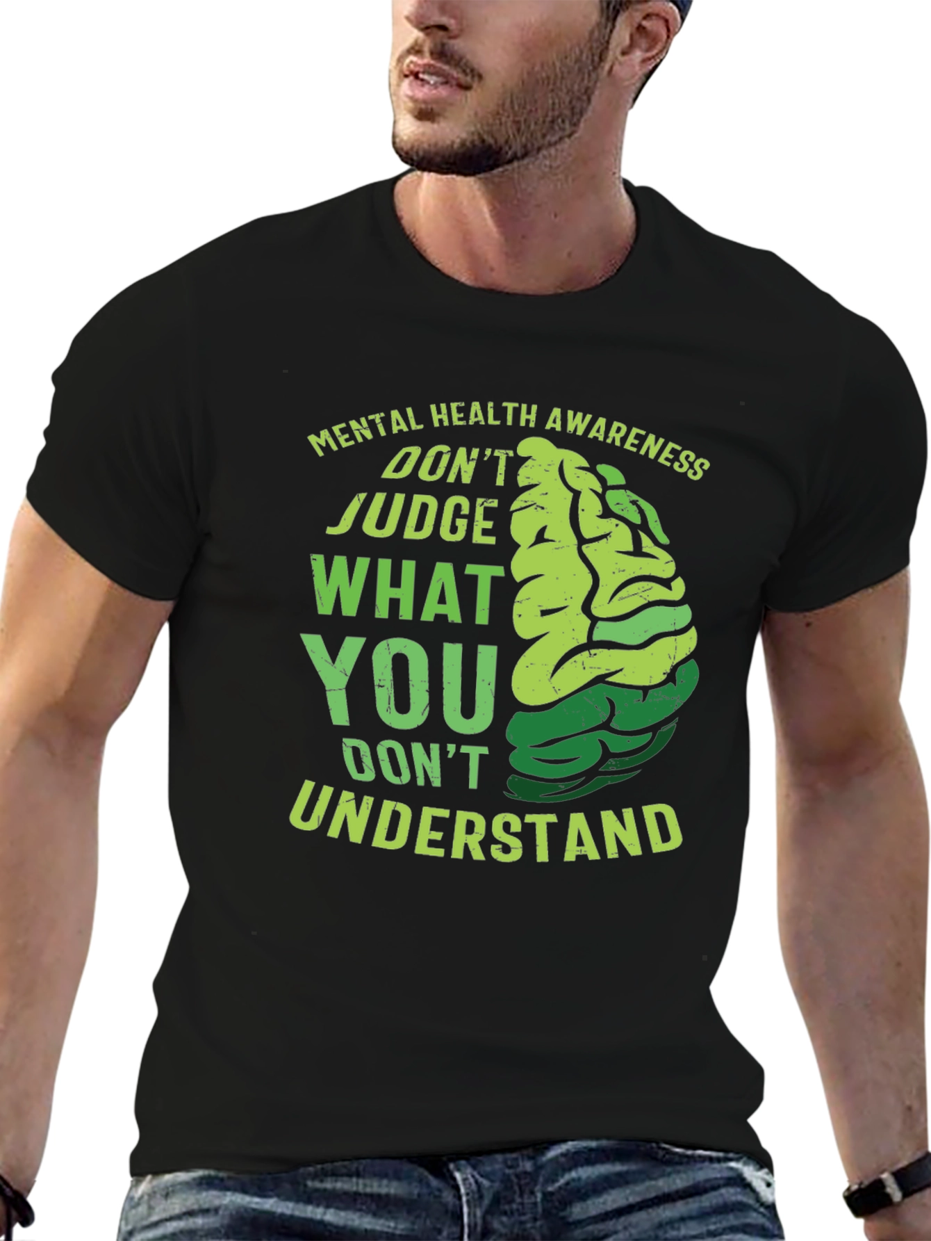 Mental Health Awareness Graphic T-Shirt - 6
