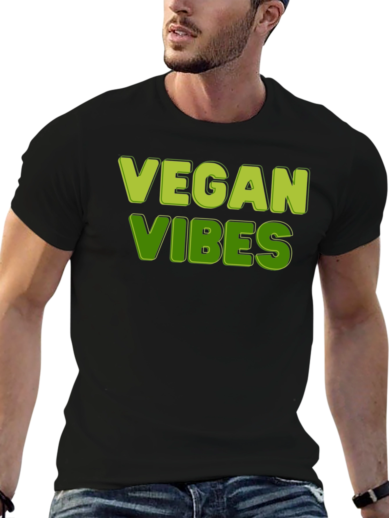 Vegan Vibes T-Shirt - Eco-Friendly Fashion - 6
