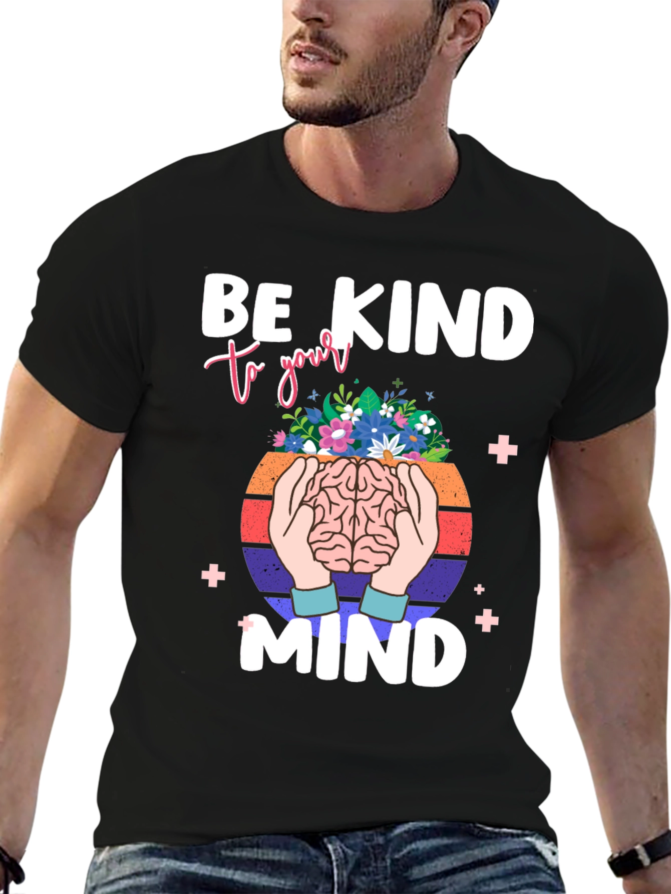 Be Kind to Your Mind Graphic Tee - 6
