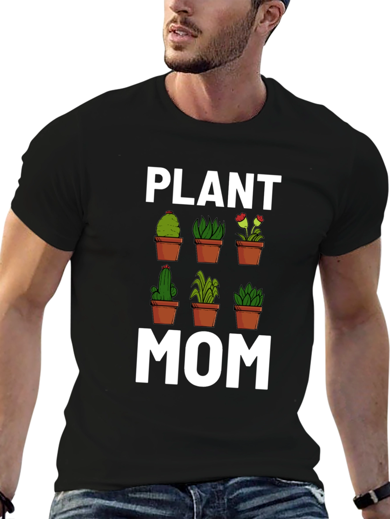 Plant Mom T-Shirt - Cute Gardening Tee - 6