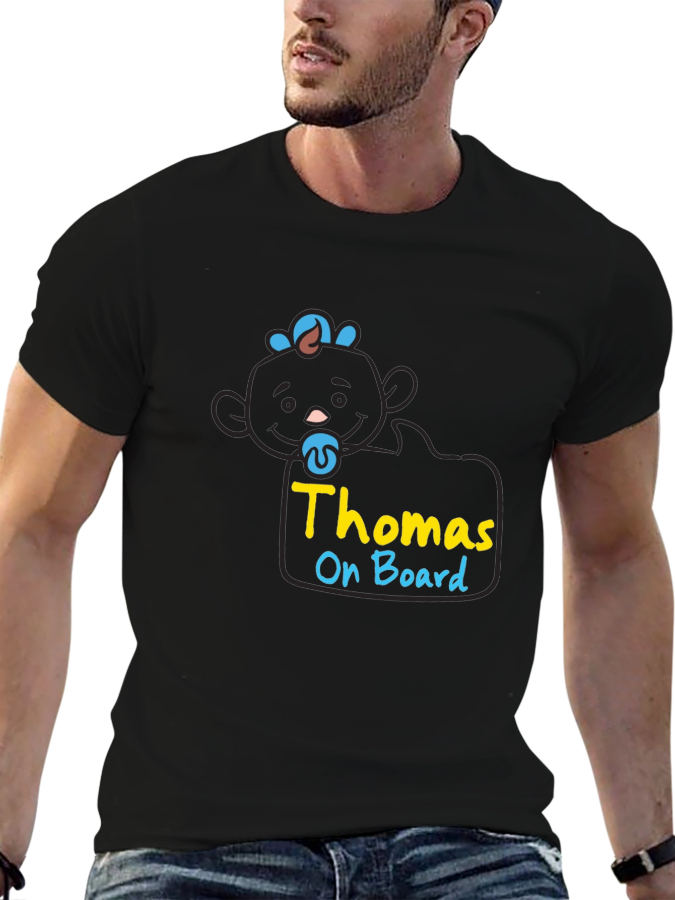 Thomas On Board Baby Graphic T-Shirt - 6