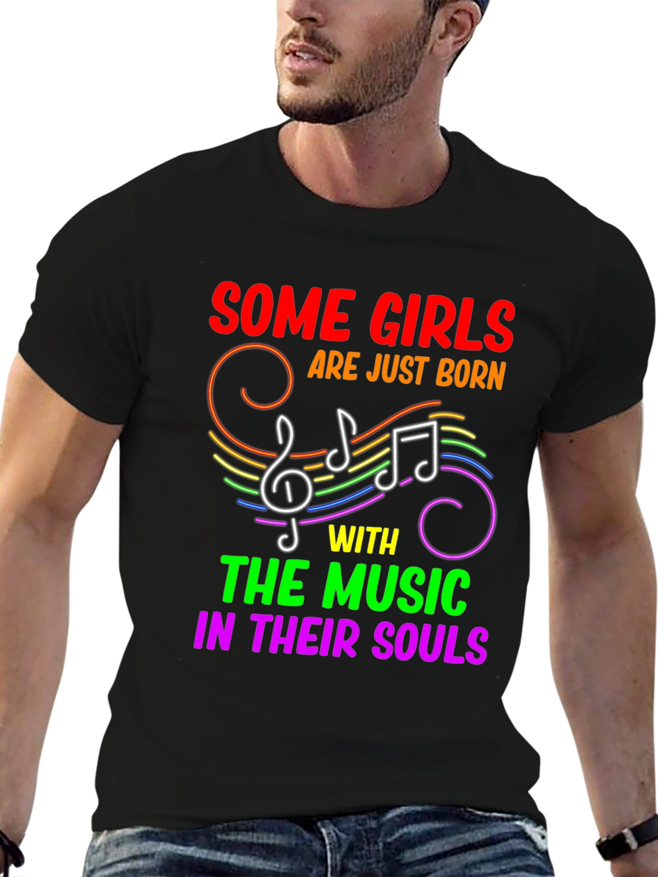 Black Music In Their Souls T-Shirt view 6