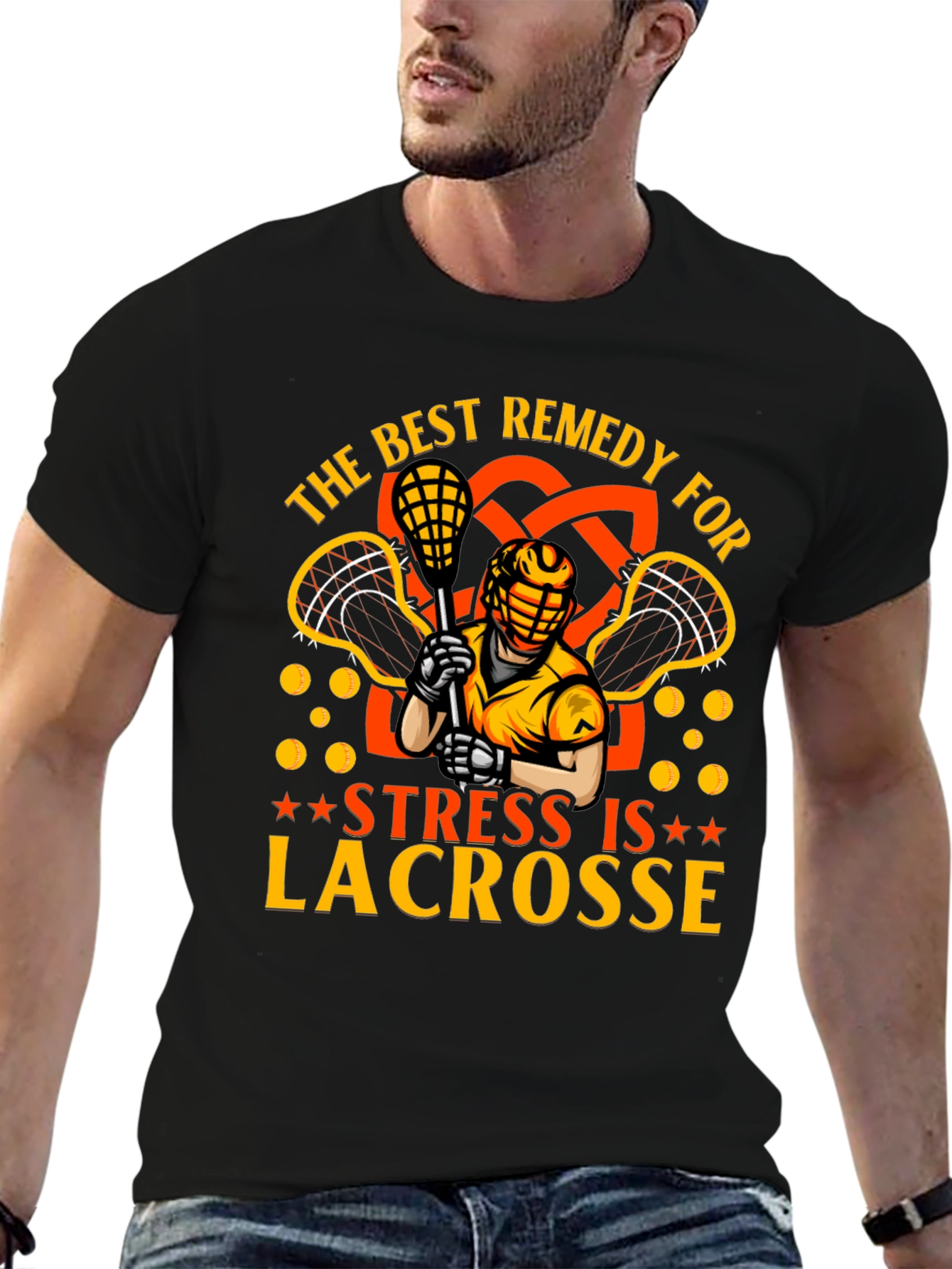 Lacrosse Stress Relief T-Shirt - 6