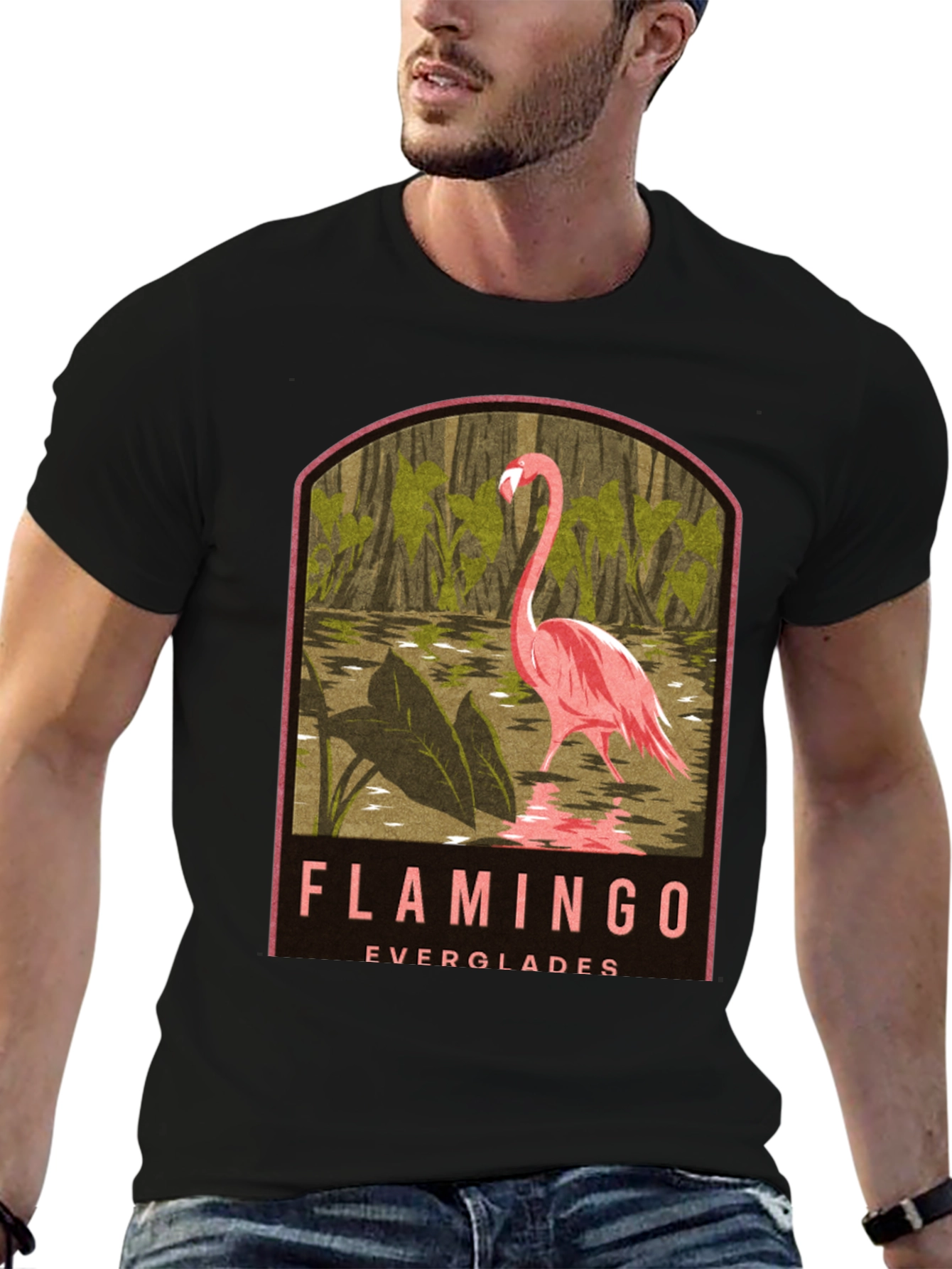 Flamingo Everglades Graphic Tee - 6