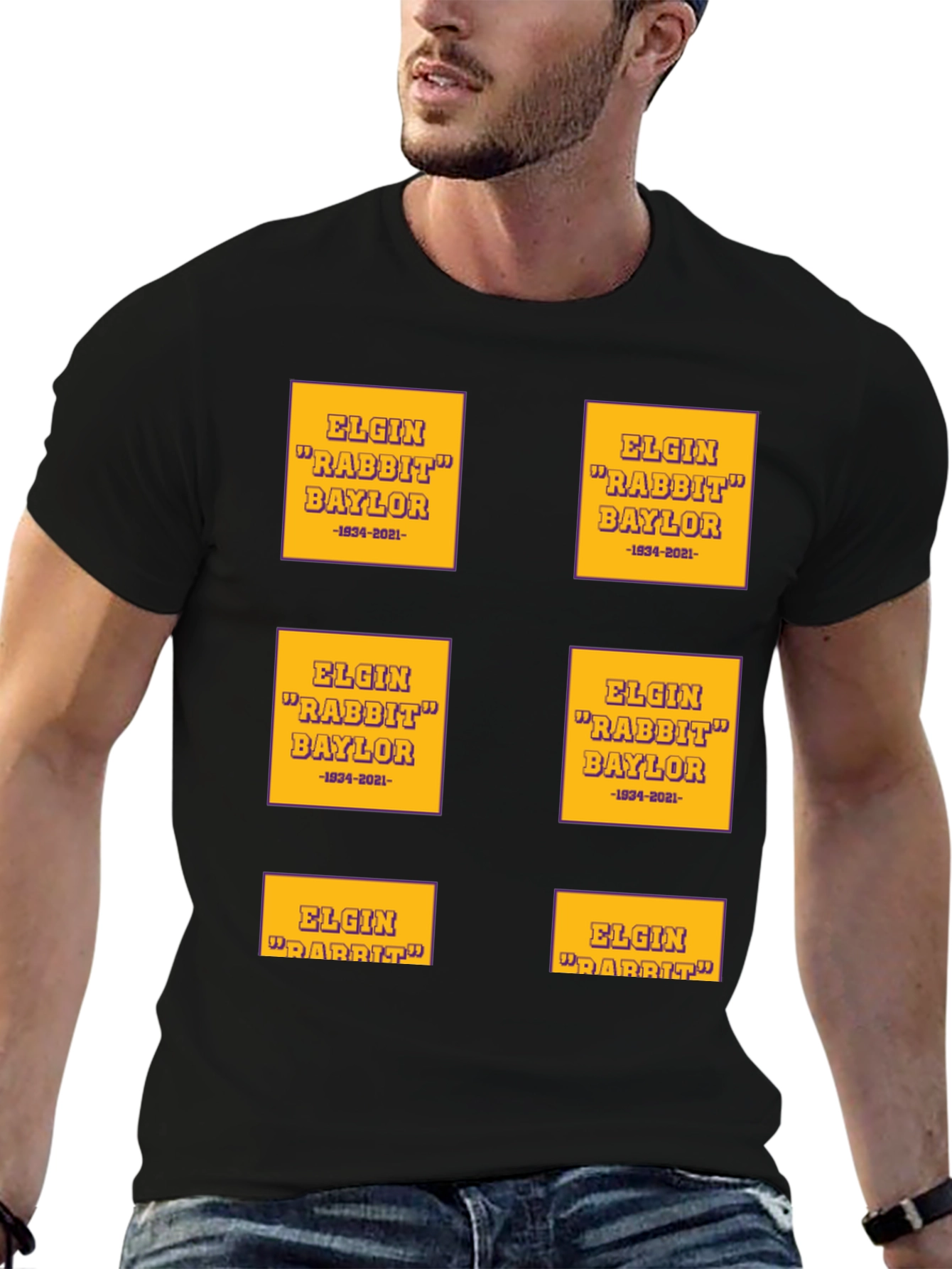 Elgin Baylor Tribute T-Shirt - 6