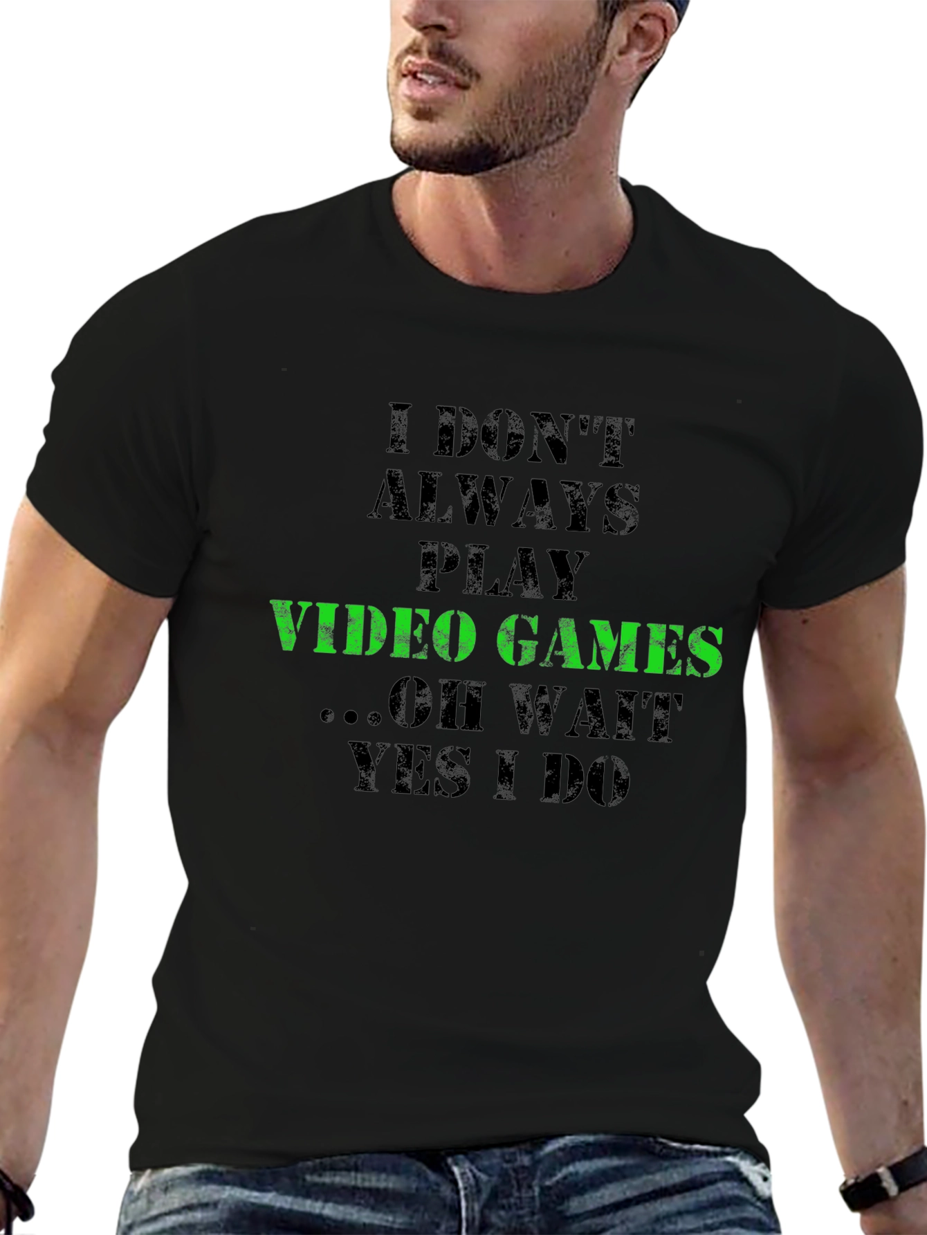 Black Video Game T-Shirt - Gamer Humor Tee view 6