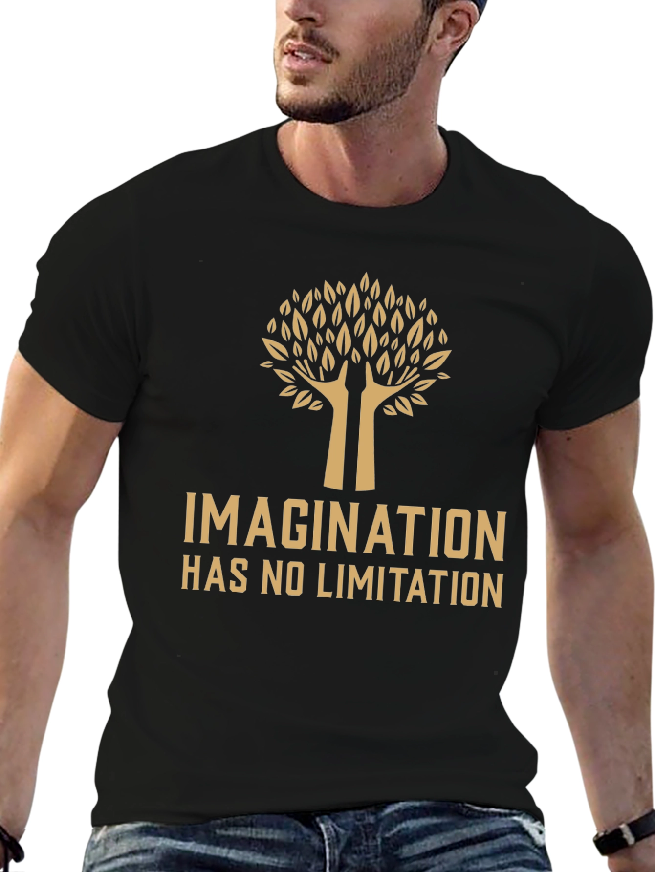 Black Imagination T-Shirt view 6