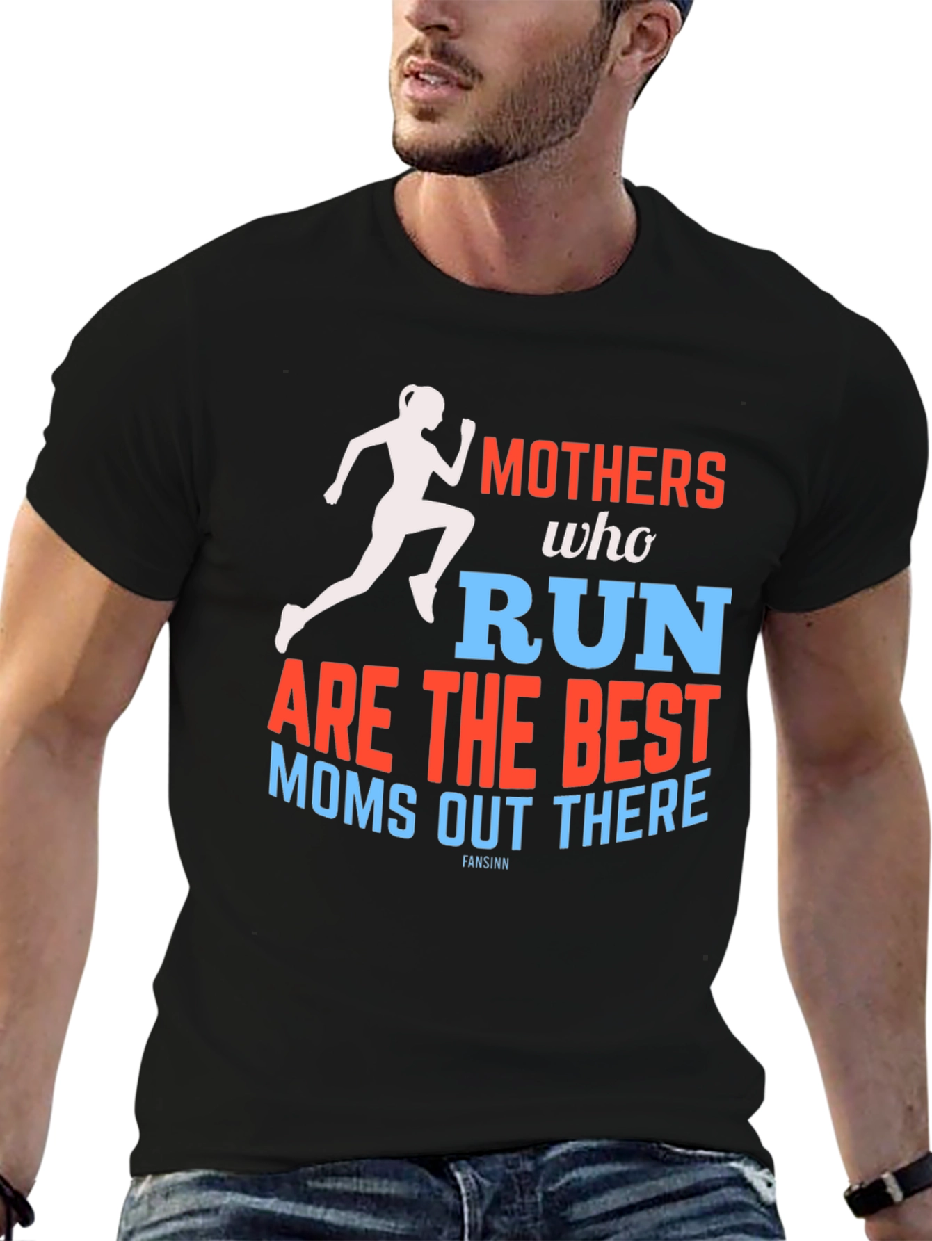 Black Mothers Who Run T-Shirt - Best Moms Tee view 6