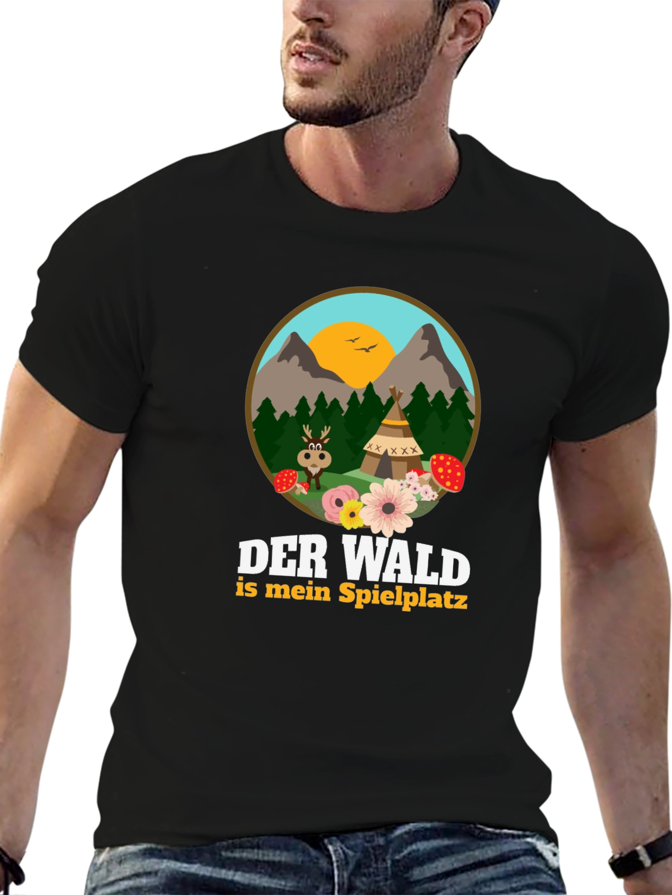 Nature Lover T-Shirt - "Der Wald ist mein Spielplatz" - 6