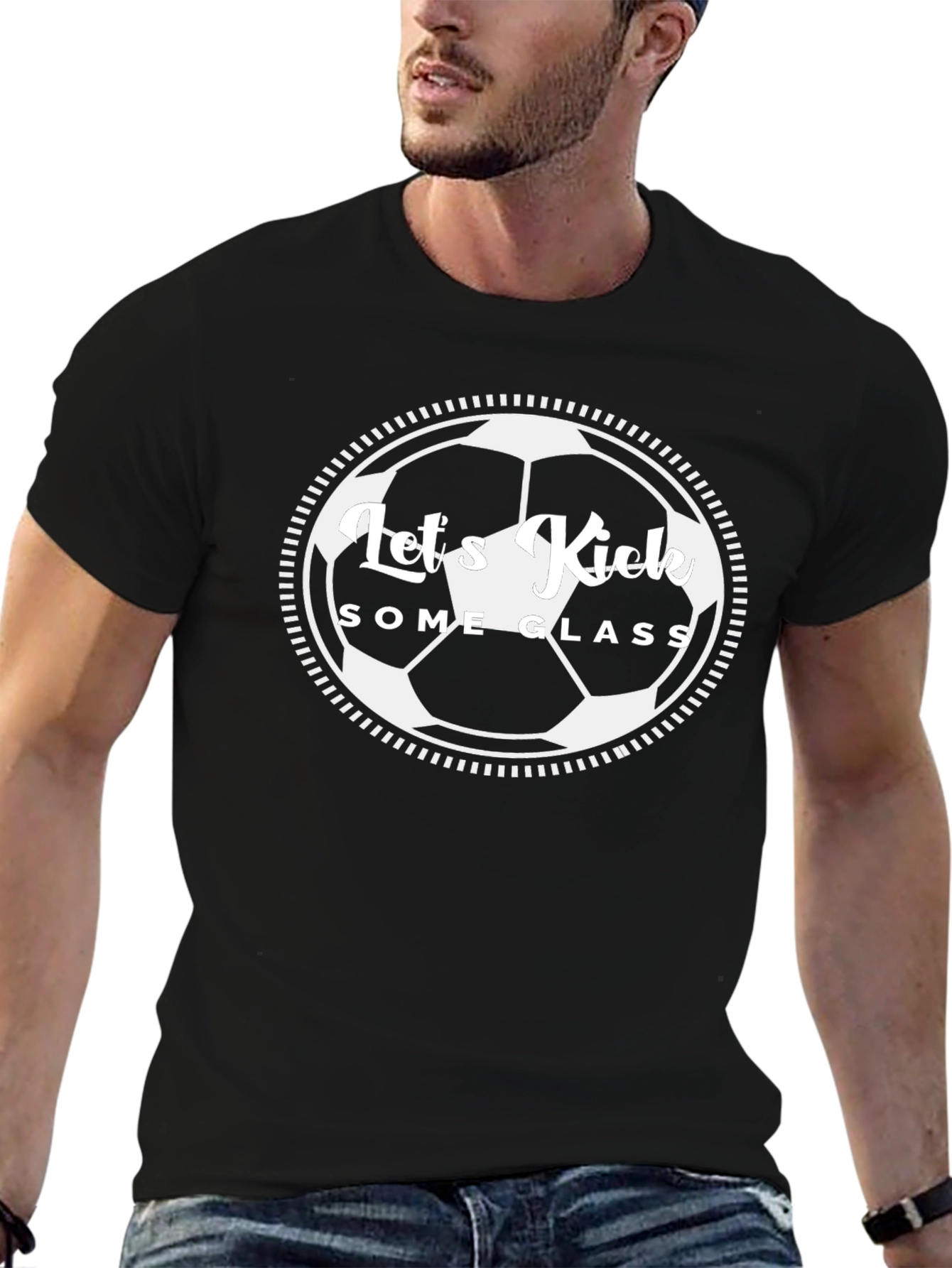 Black Let's Kick Some Class Black T-Shirt view 6