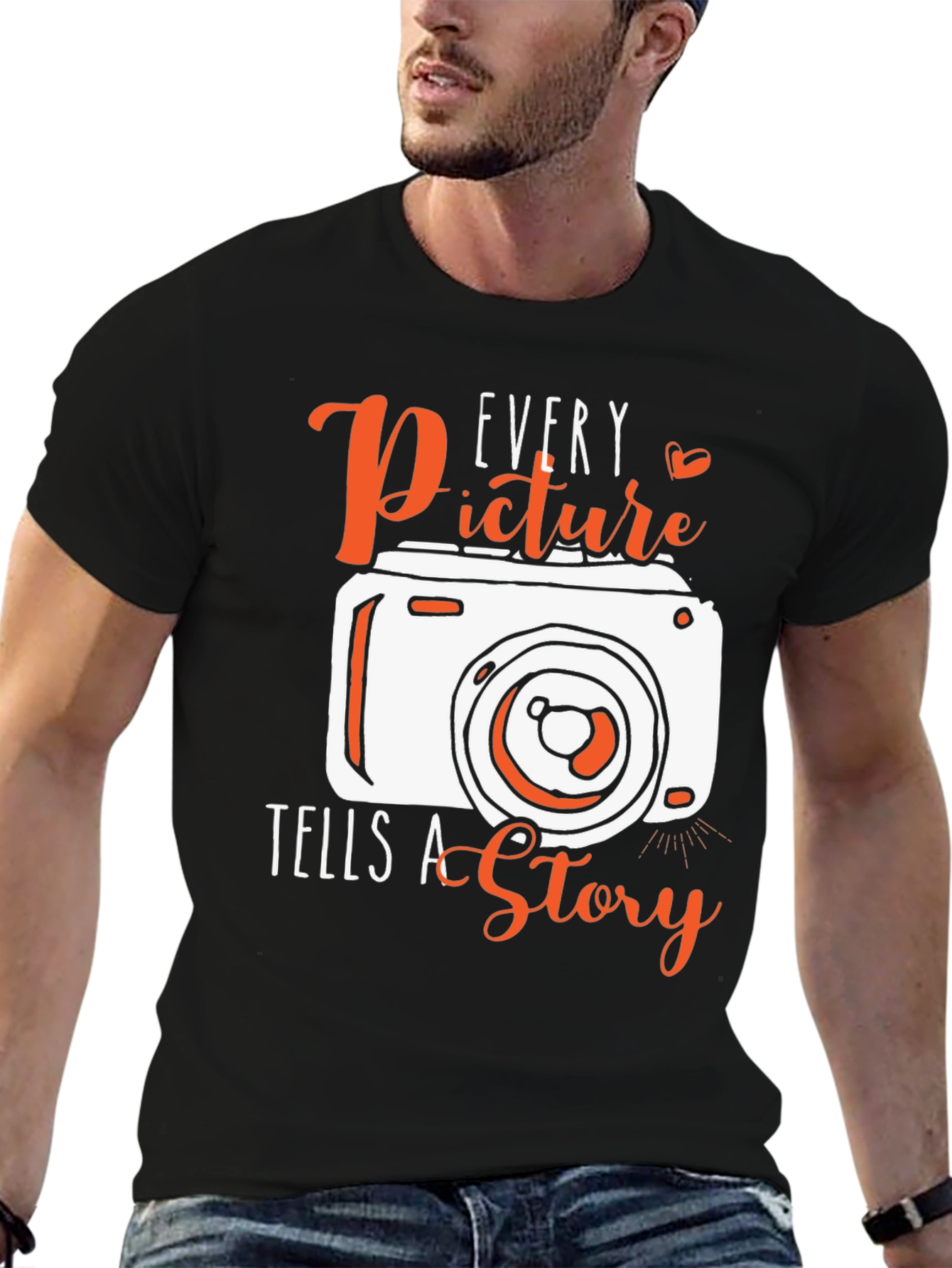 Every Picture Tells a Story Graphic Tee - 6