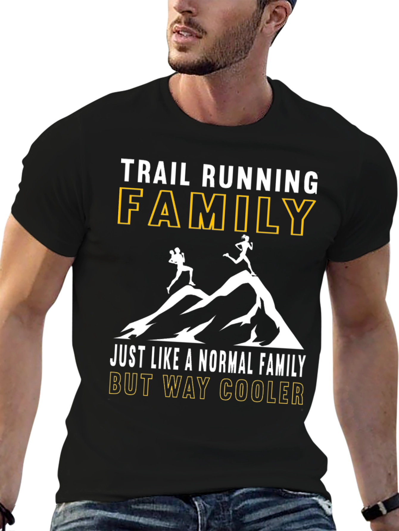 Trail Running Family T-Shirt - Cool Runner Tee - 6