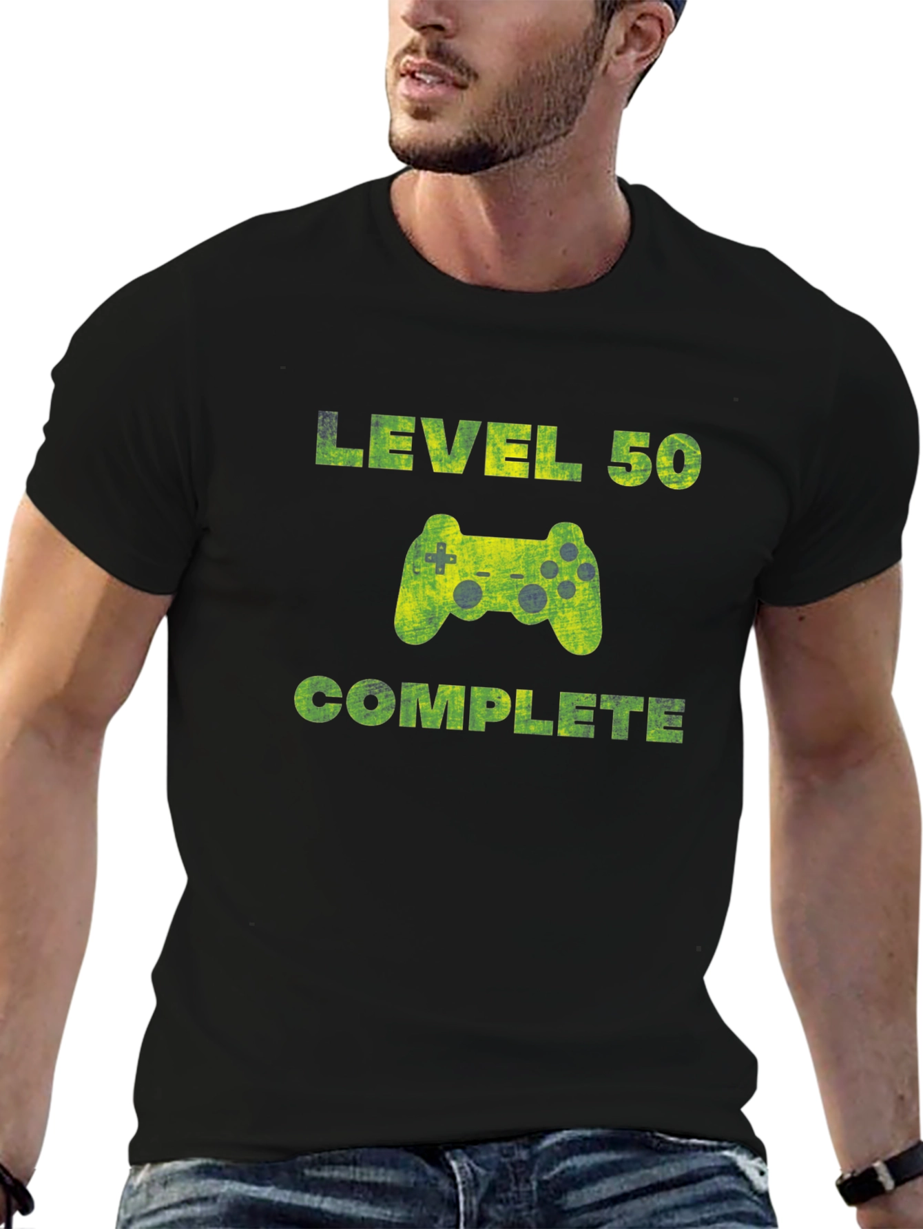 Black Level 50 Complete Gamer T-Shirt - Black view 6