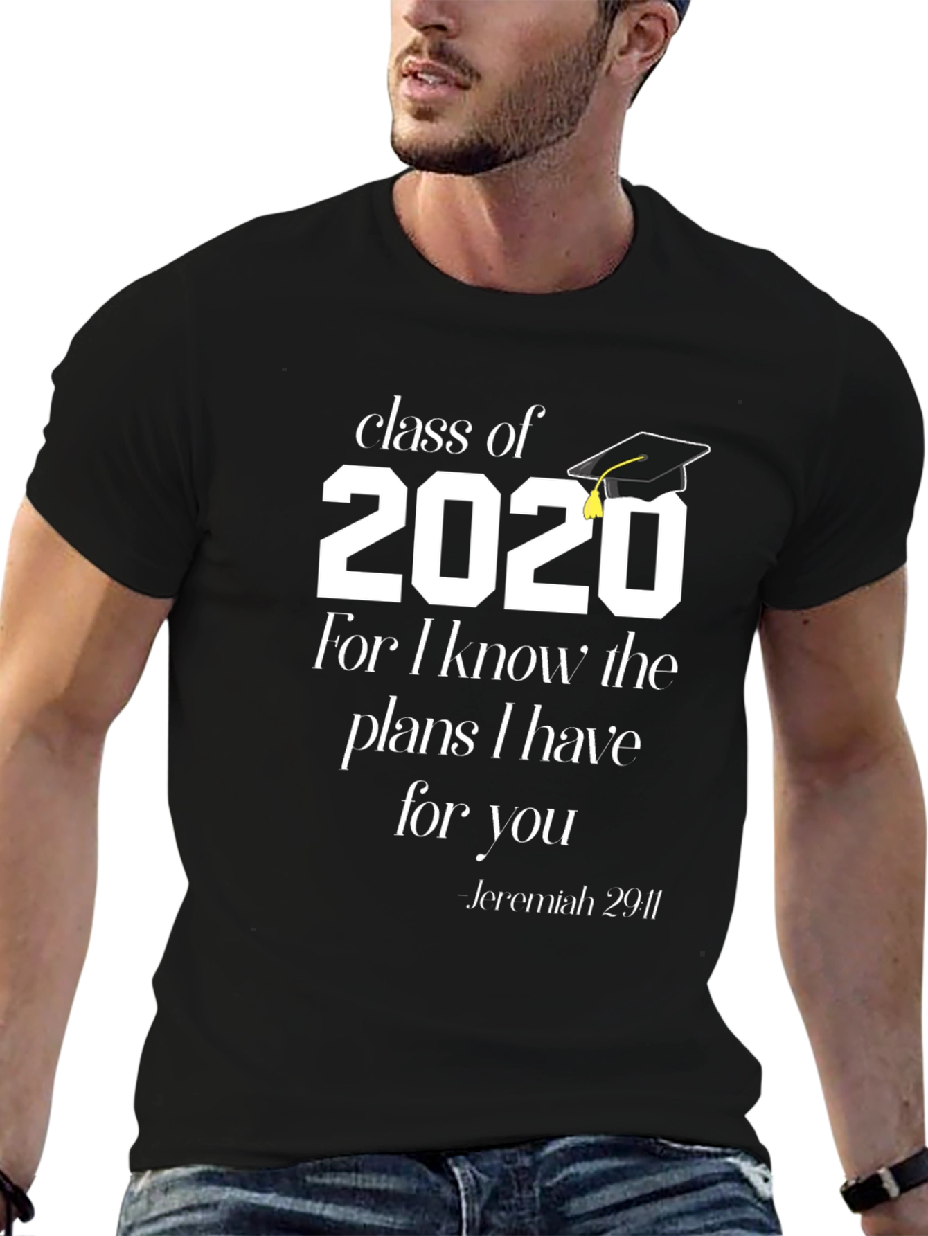 Class of 2020 Graduation T-Shirt Jeremiah 29:11 - 6
