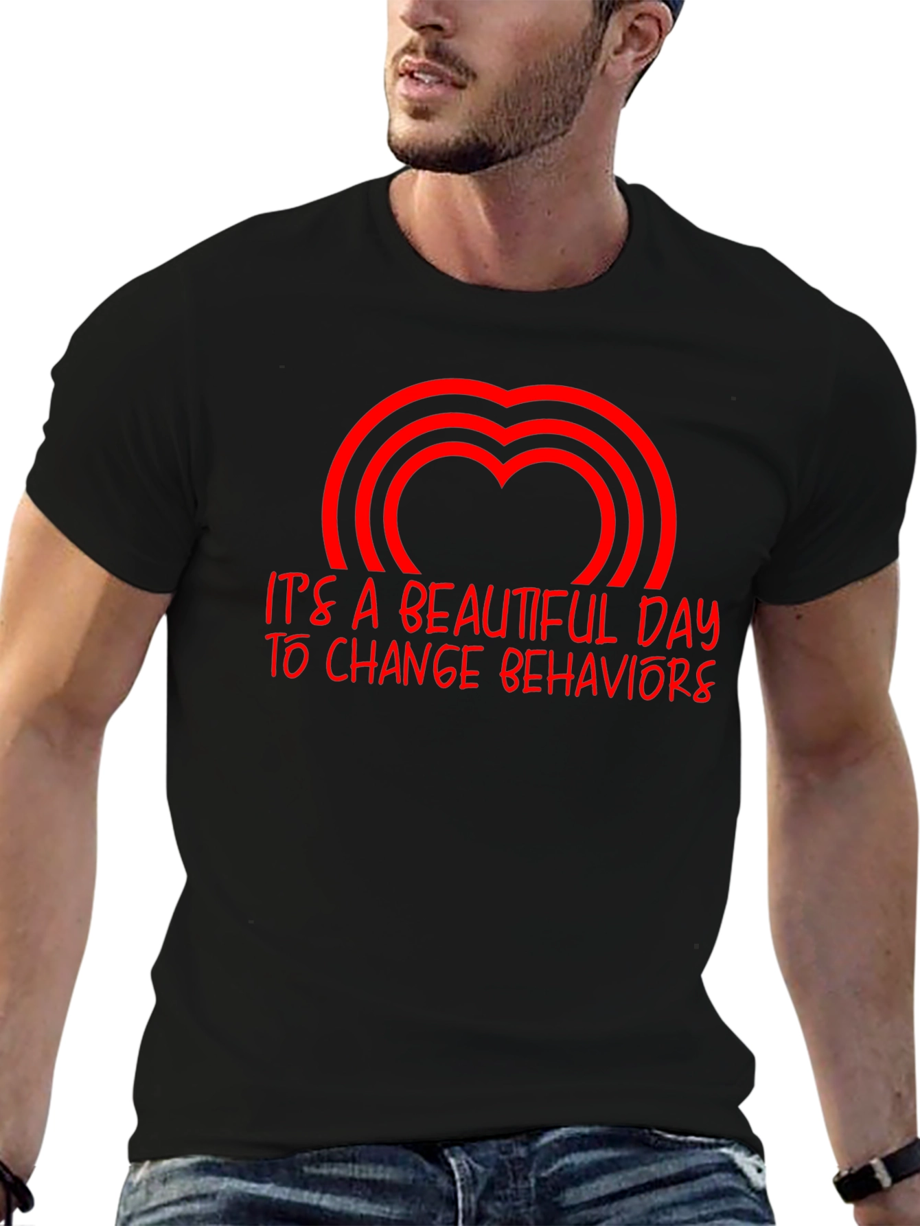 Inspirational Behavior Change T-Shirt - 6