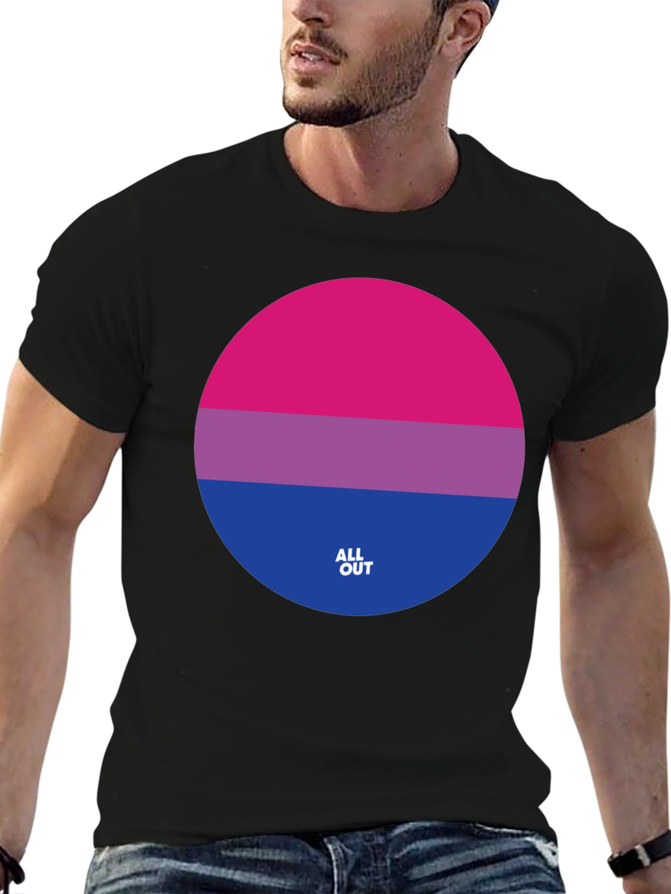 Bi Pride T-Shirt - All Out LGBT Fashion - 6