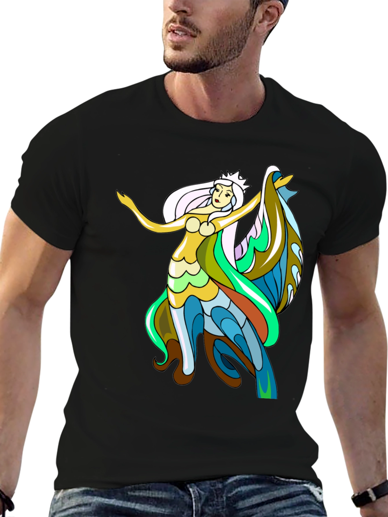 Fantasy Art Mermaid T-Shirt - 6