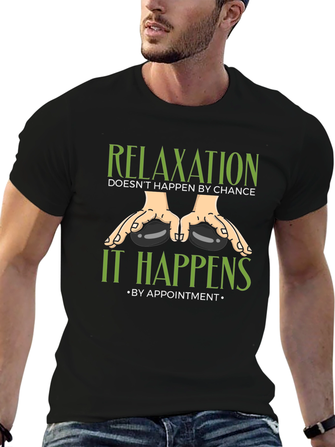 Relaxation Happens Tee - Massage Therapy Shirt - 6