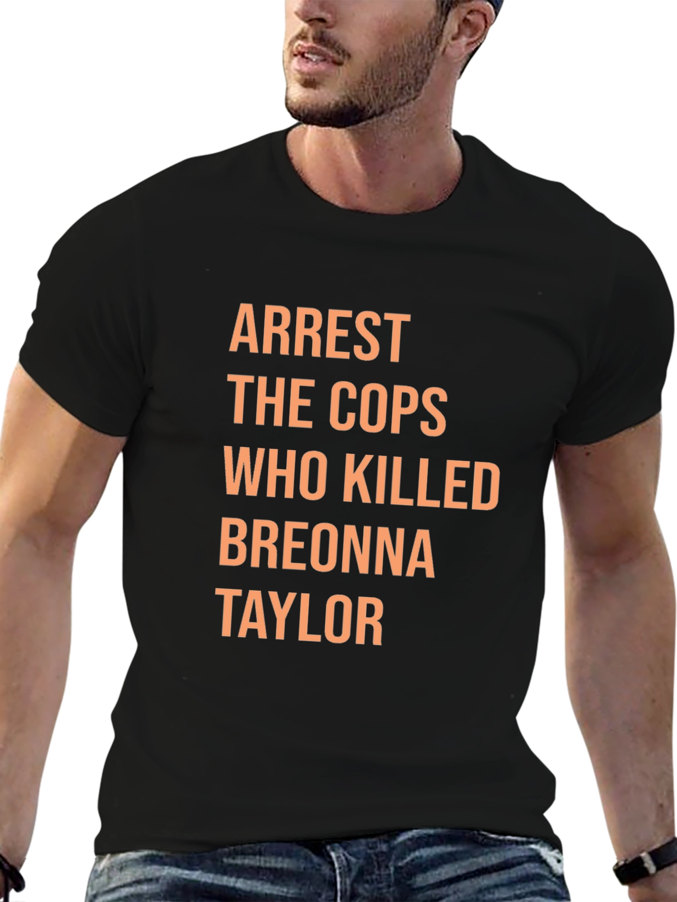 Black Arrest The Cops Breonna Taylor T-Shirt view 6