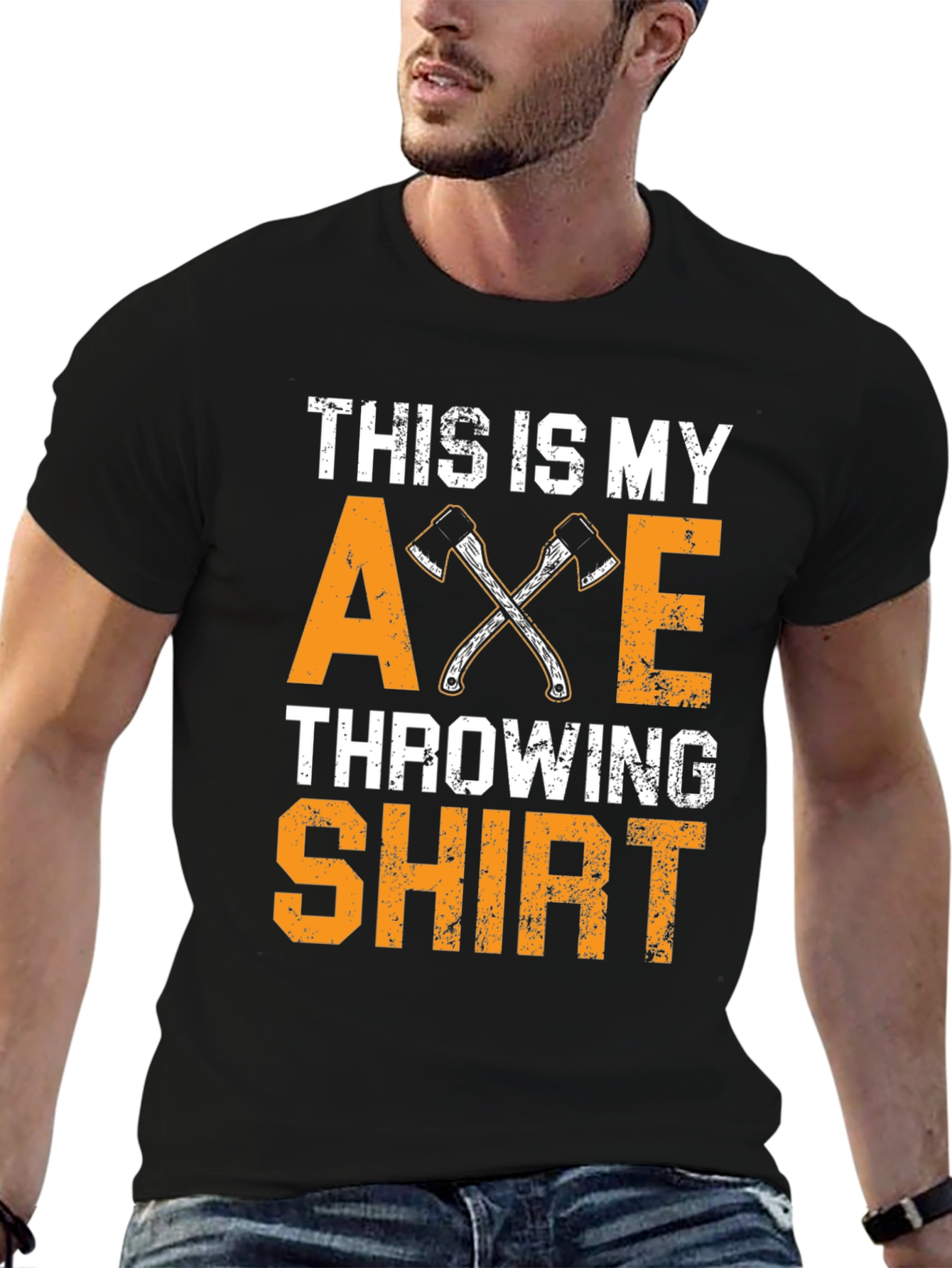 Black Axe Throwing T-Shirt: This Is My Shirt view 6