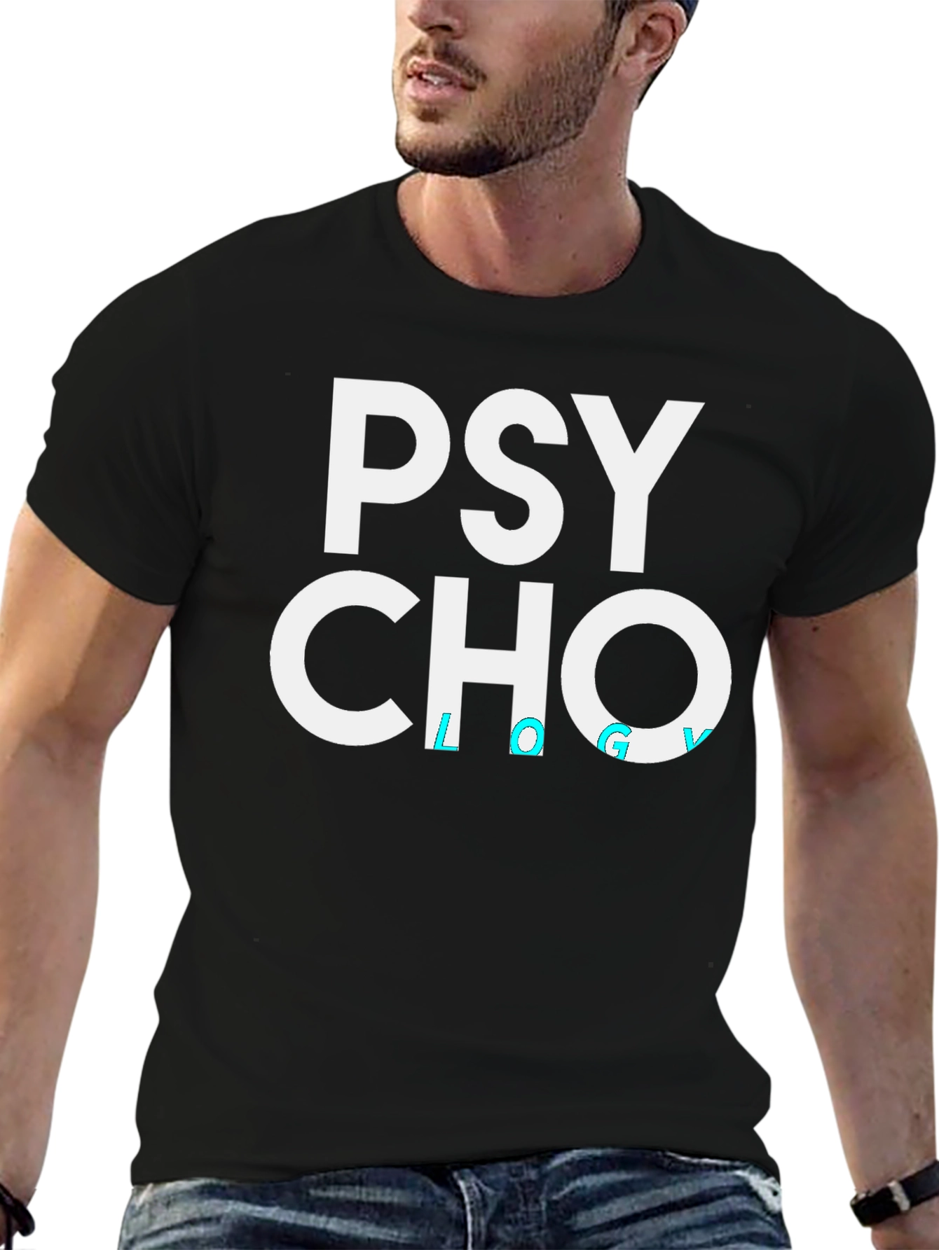 Black Psychology T-Shirt view 6