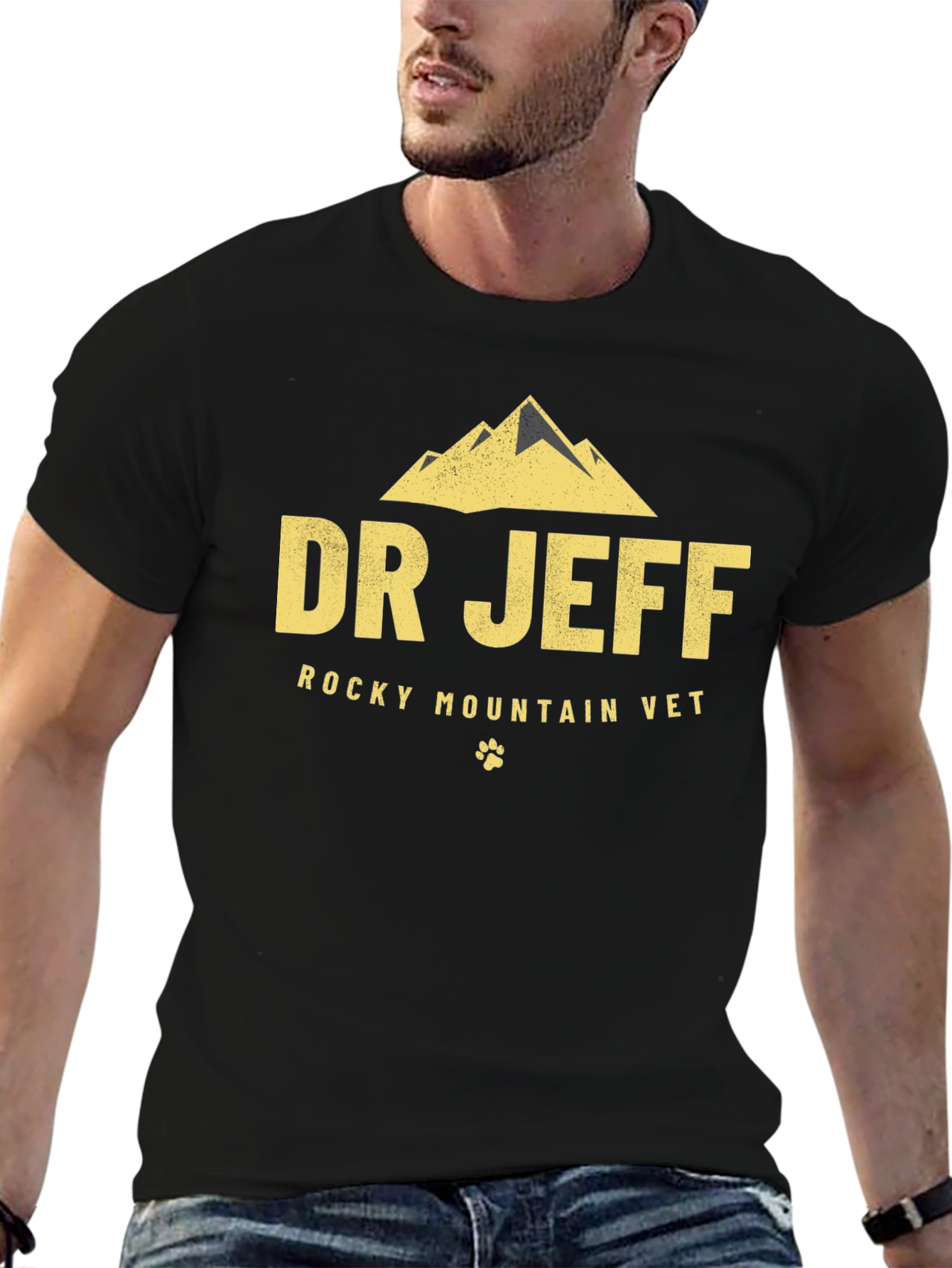 Dr. Jeff Rocky Mountain Vet T-Shirt - 6