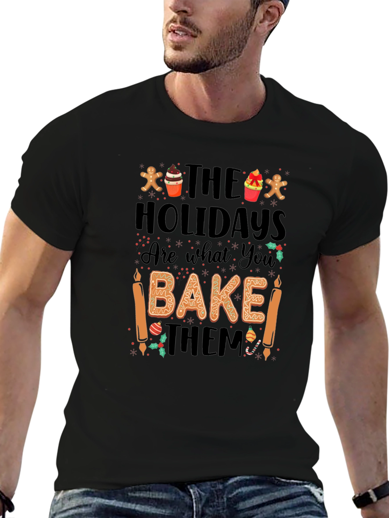 Holiday Baking T-Shirt: Festive & Fun - 6