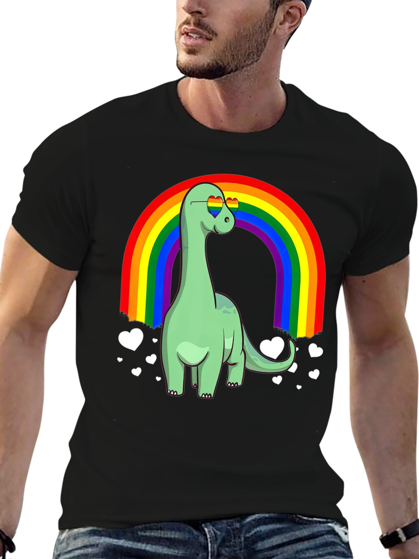 Dino Rainbow Pride T-Shirt - 6