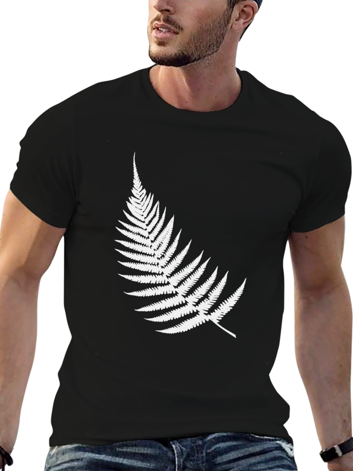 Black Fern Graphic T-Shirt view 6
