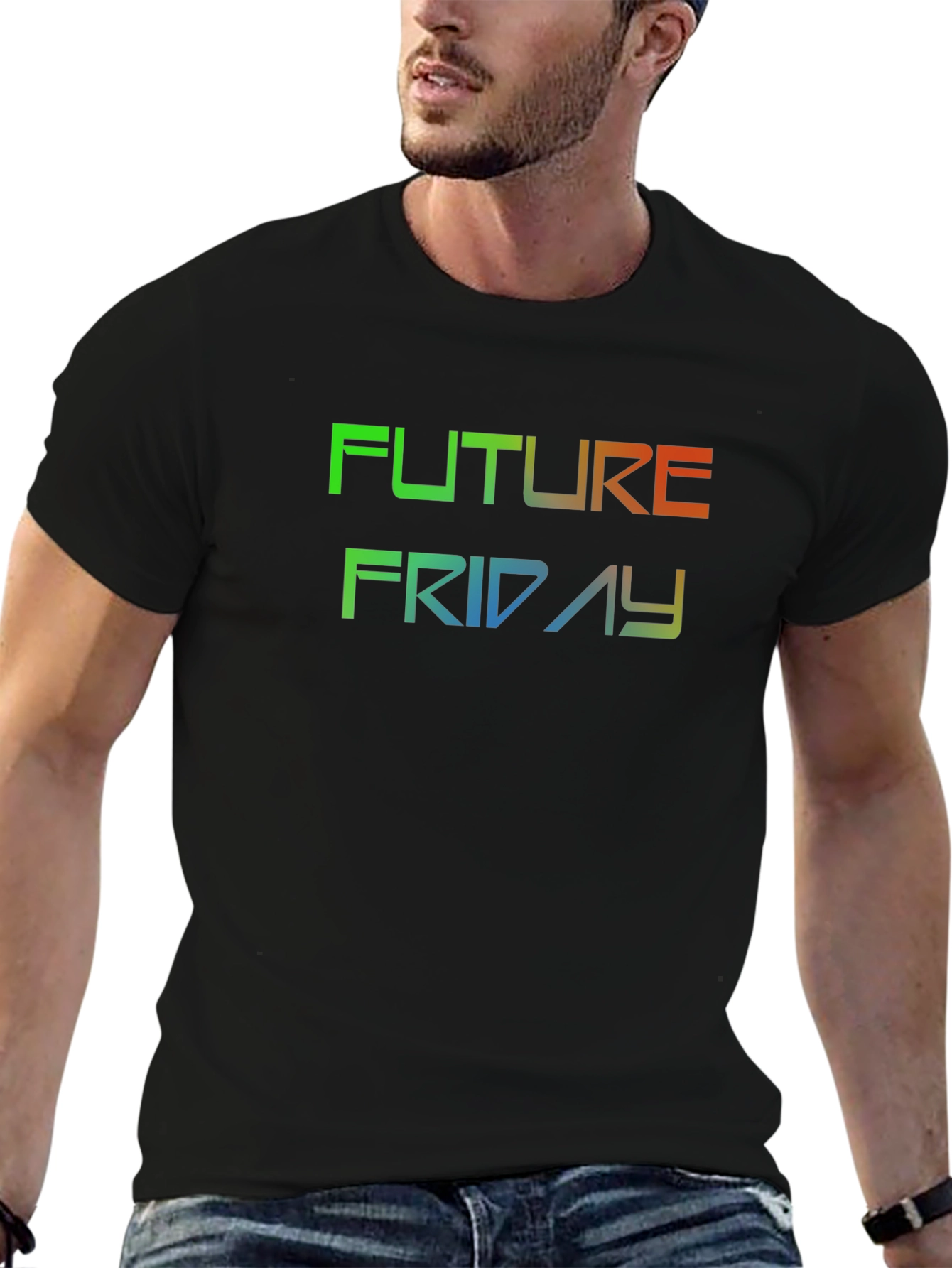 Black Future Friday Graphic Tee view 6