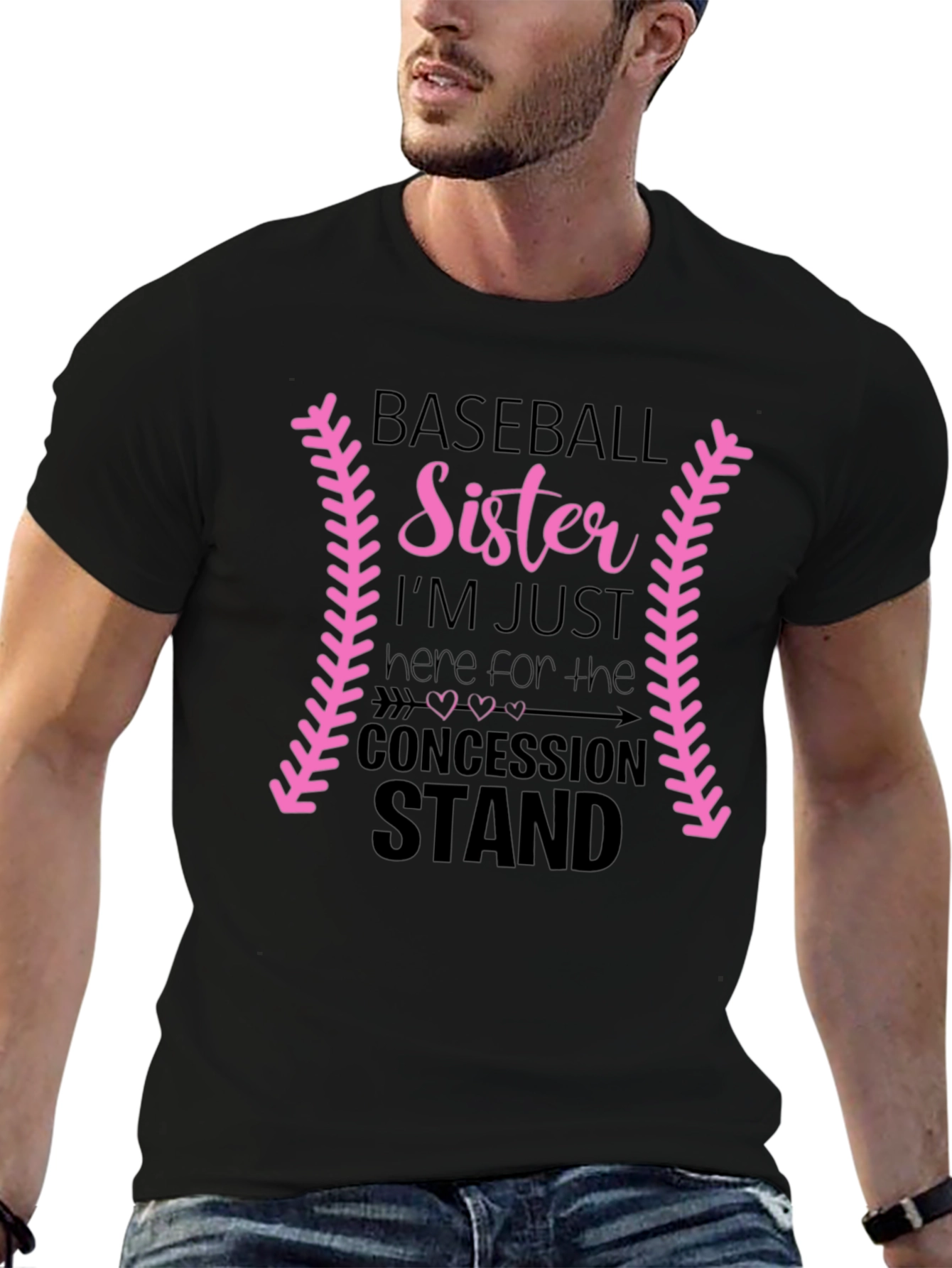 Baseball Sister Concession Stand T-Shirt - 6