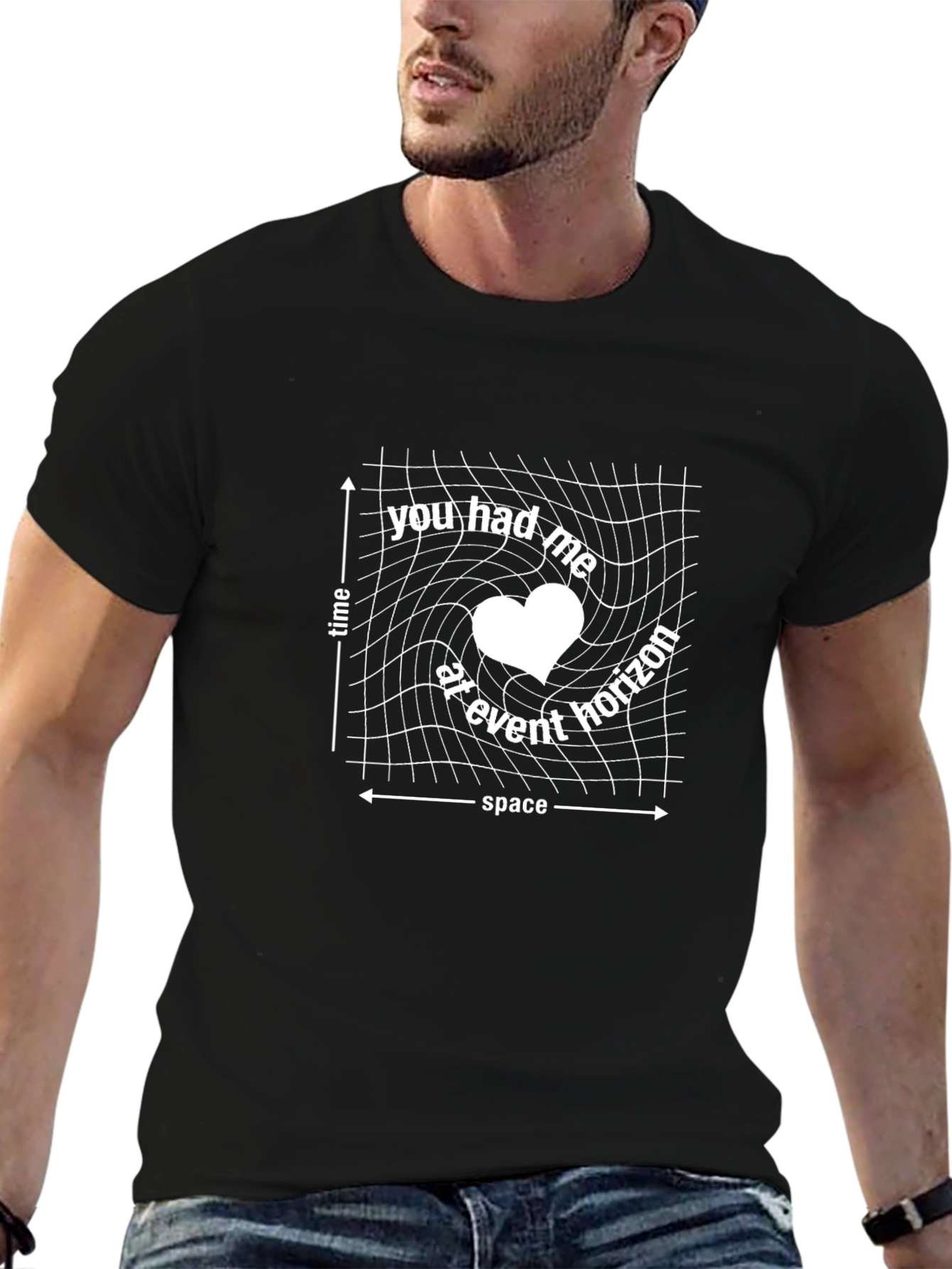 Black Event Horizon Love Tee - Black Short Sleeve view 6