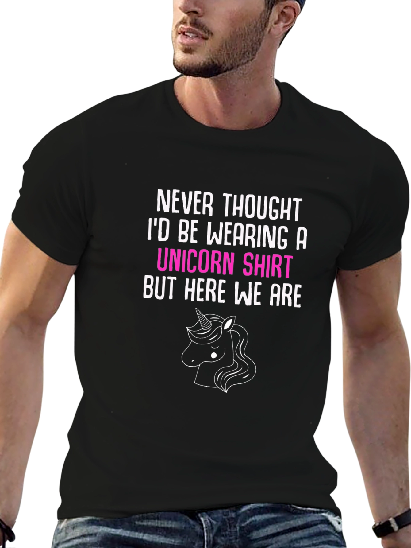 Unicorn Shirt - Funny Graphic Tee for Men - 6