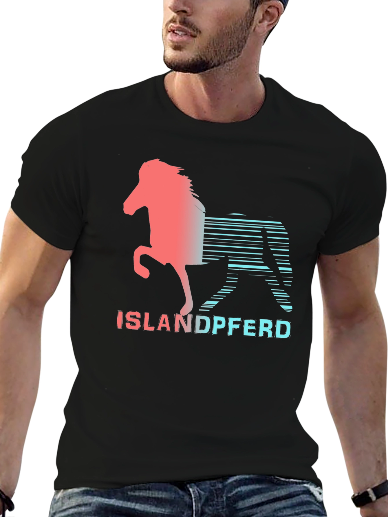 Islandpferd Horse Graphic T-Shirt - Icelandic Horse Tee - 6