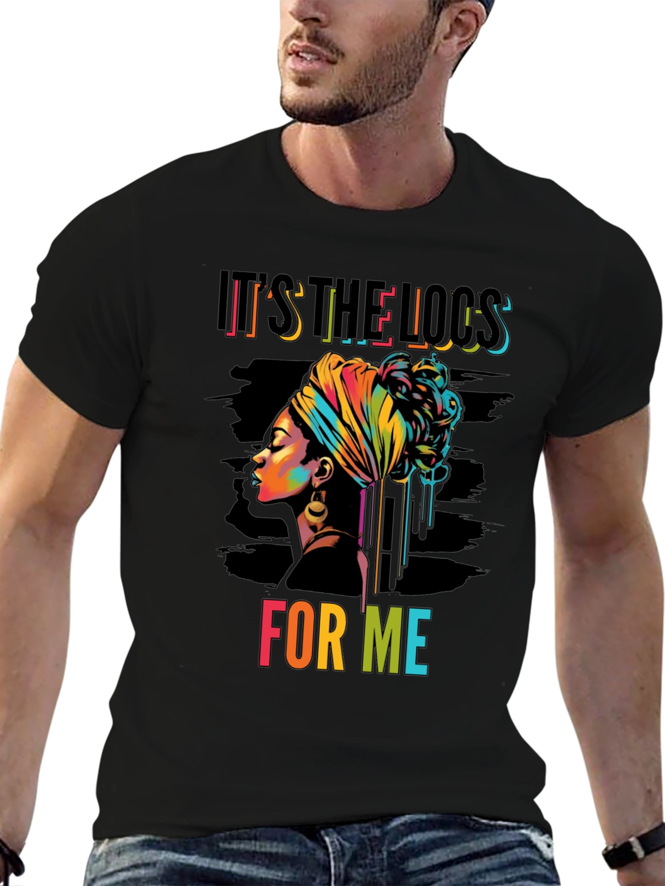 It's The Locs For Me Graphic Tee - 6