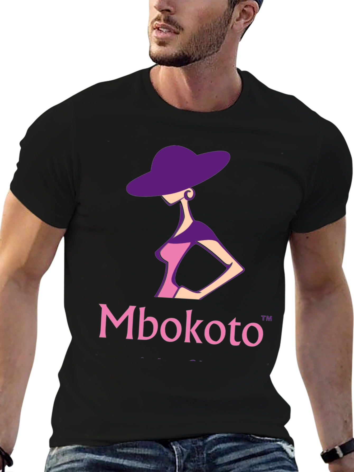 Black Mbokoto Fashion T-Shirt - Stylish & Unique Design view 6