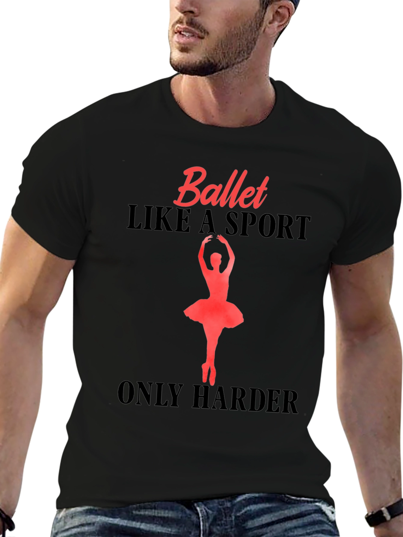 Black Ballet is a Sport T-Shirt view 6