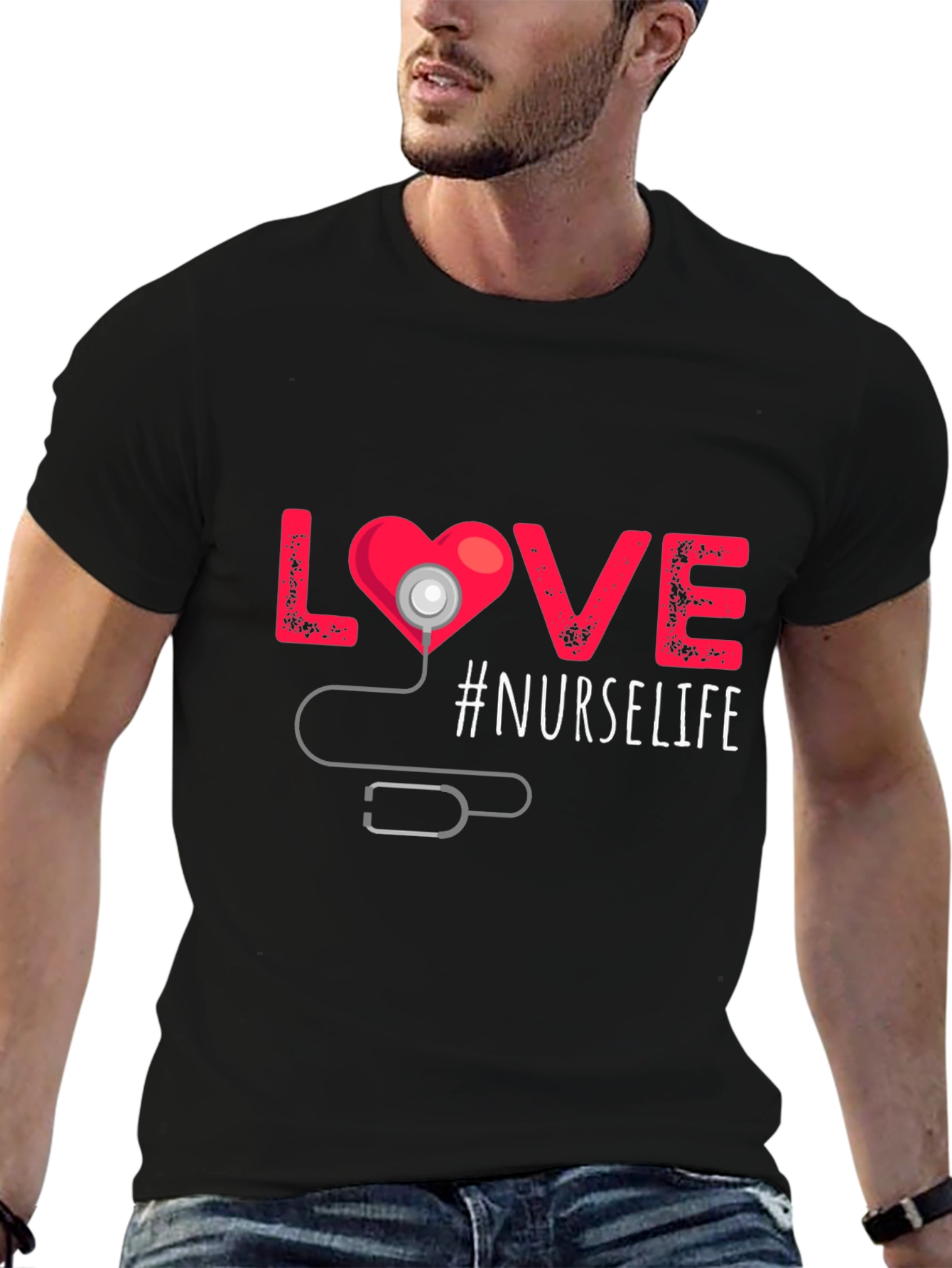 Nurse Life T-Shirt: Love & Healthcare Apparel - 6