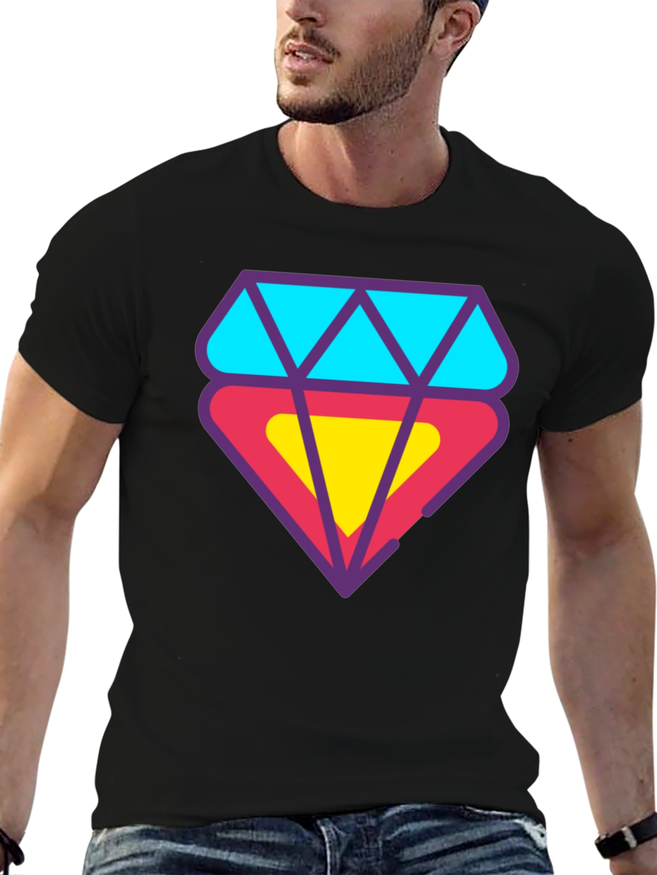 Black Diamond Graphic T-Shirt view 6