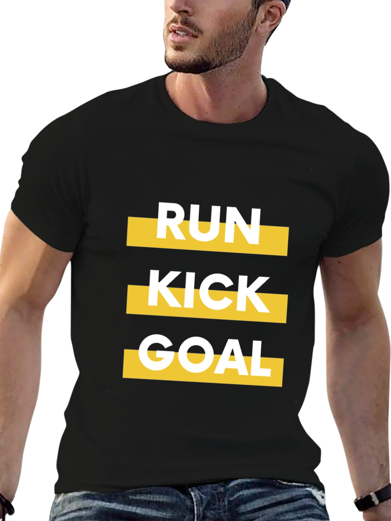 Run Kick Goal Graphic T-Shirt - 6