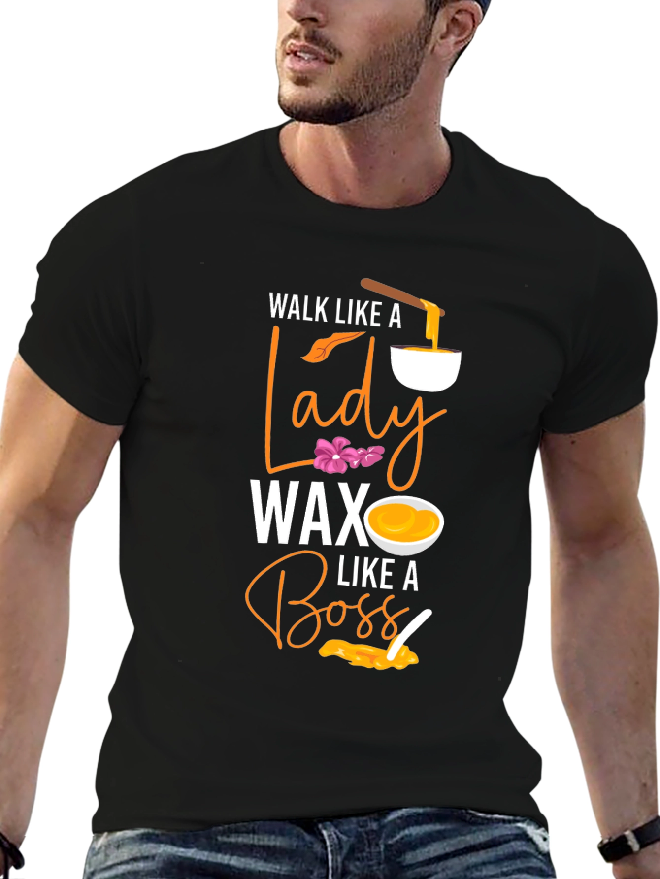 Wax Like A Boss T-Shirt - Lady Wax Aesthetic - 6