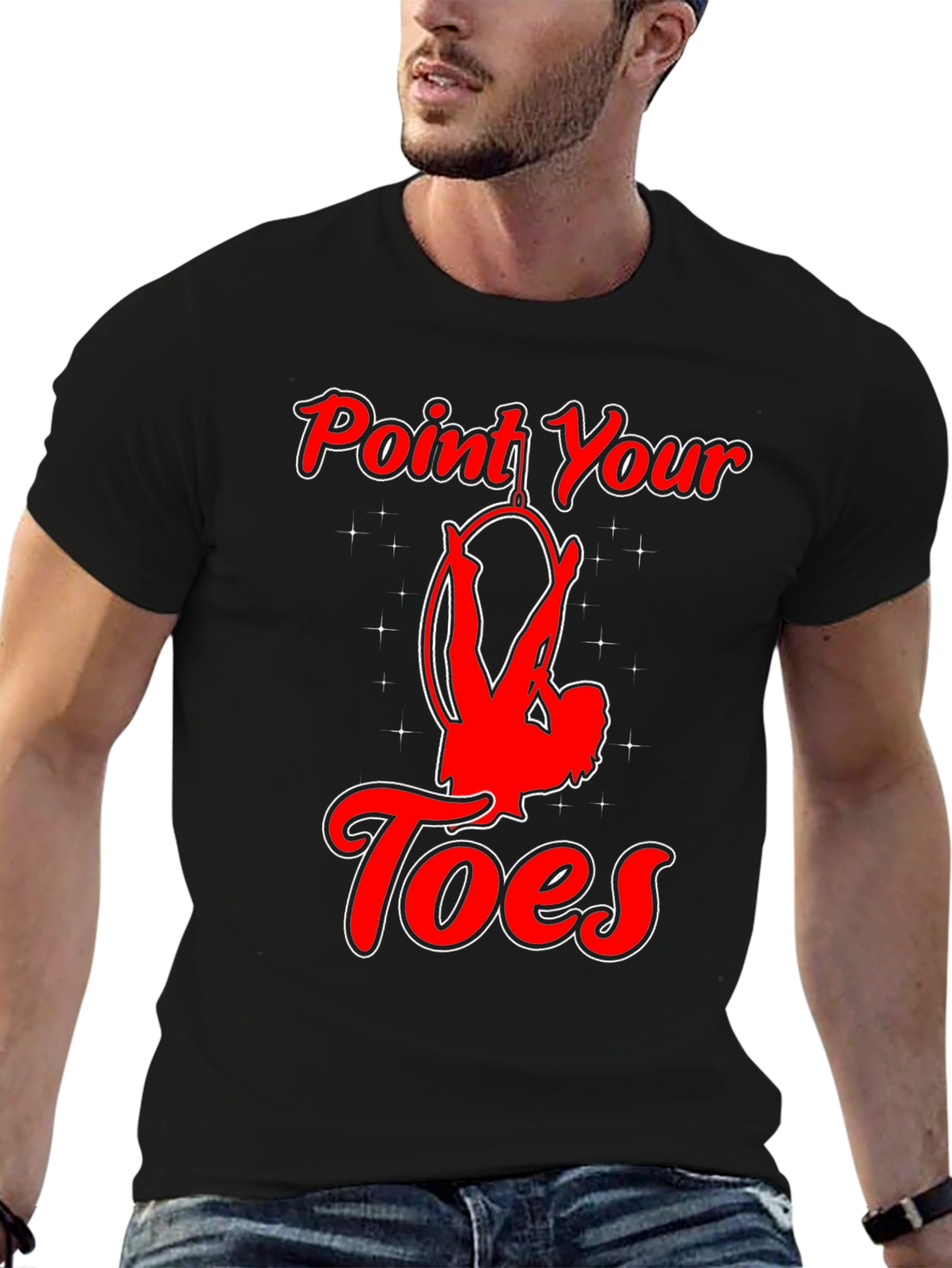 Point Your Toes Aerial Lyra T-Shirt - 6