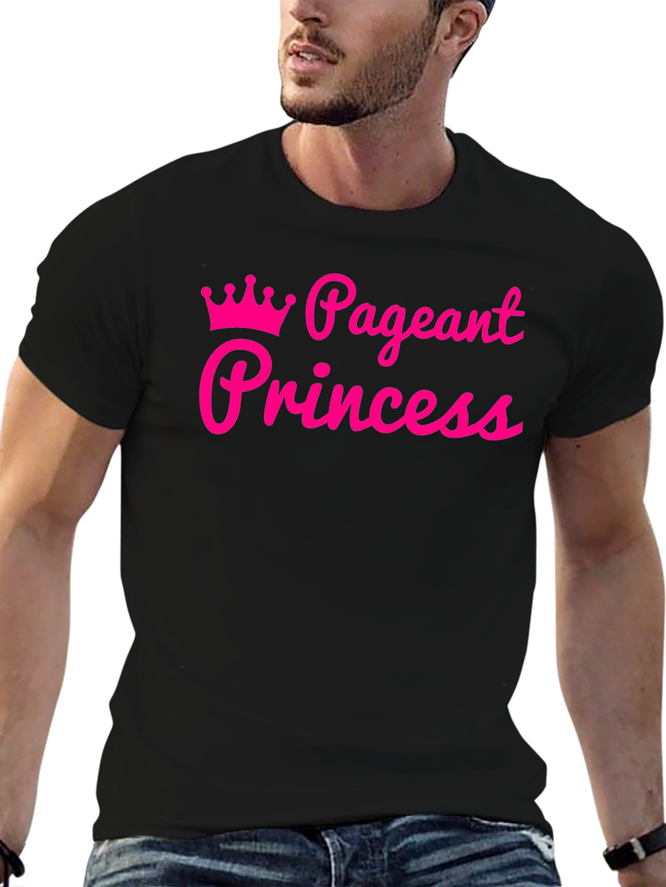 Black Pageant Princess Black T-Shirt view 6