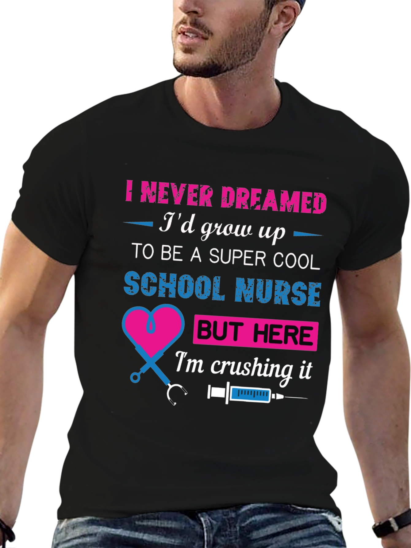 Super Cool School Nurse T-Shirt - 6