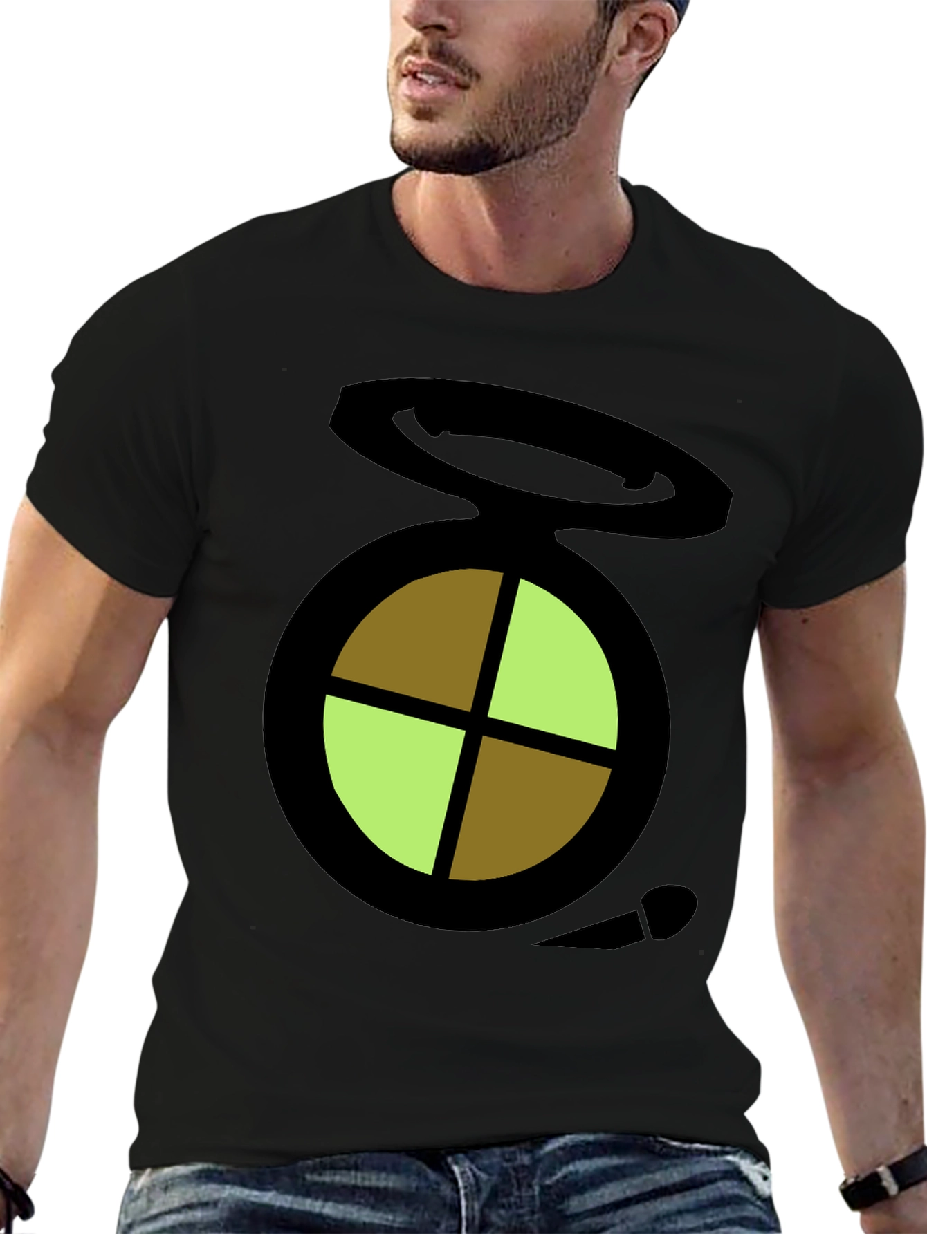 Black Makeup Palette Graphic Tee - Eye Shadow Artist T-Shirt view 6