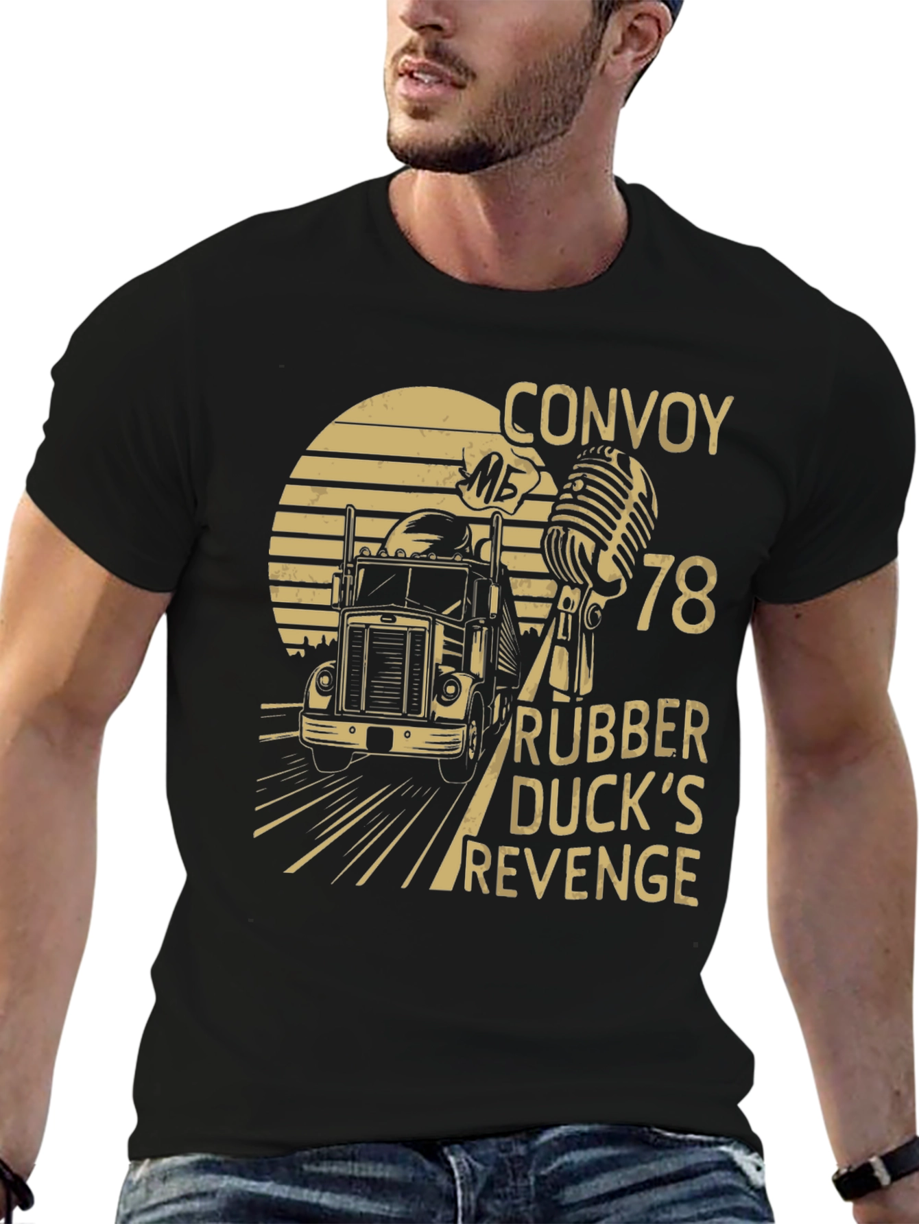 Black Convoy '78 Rubber Duck's Revenge T-Shirt view 6