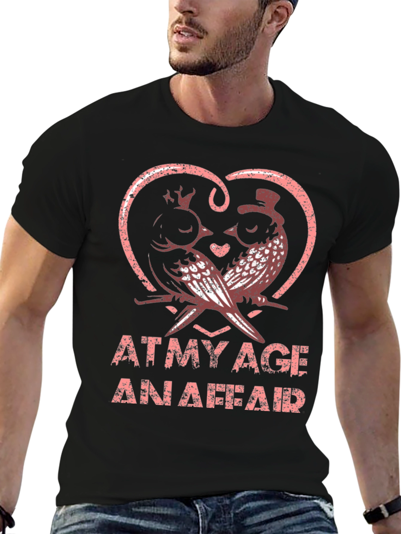 Black At My Age An Affair T-Shirt view 6