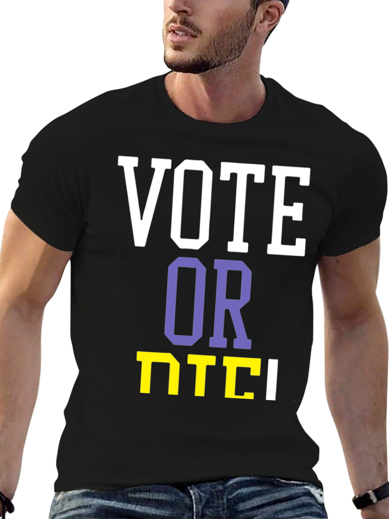 Black Vote or NTC T-Shirt view 6