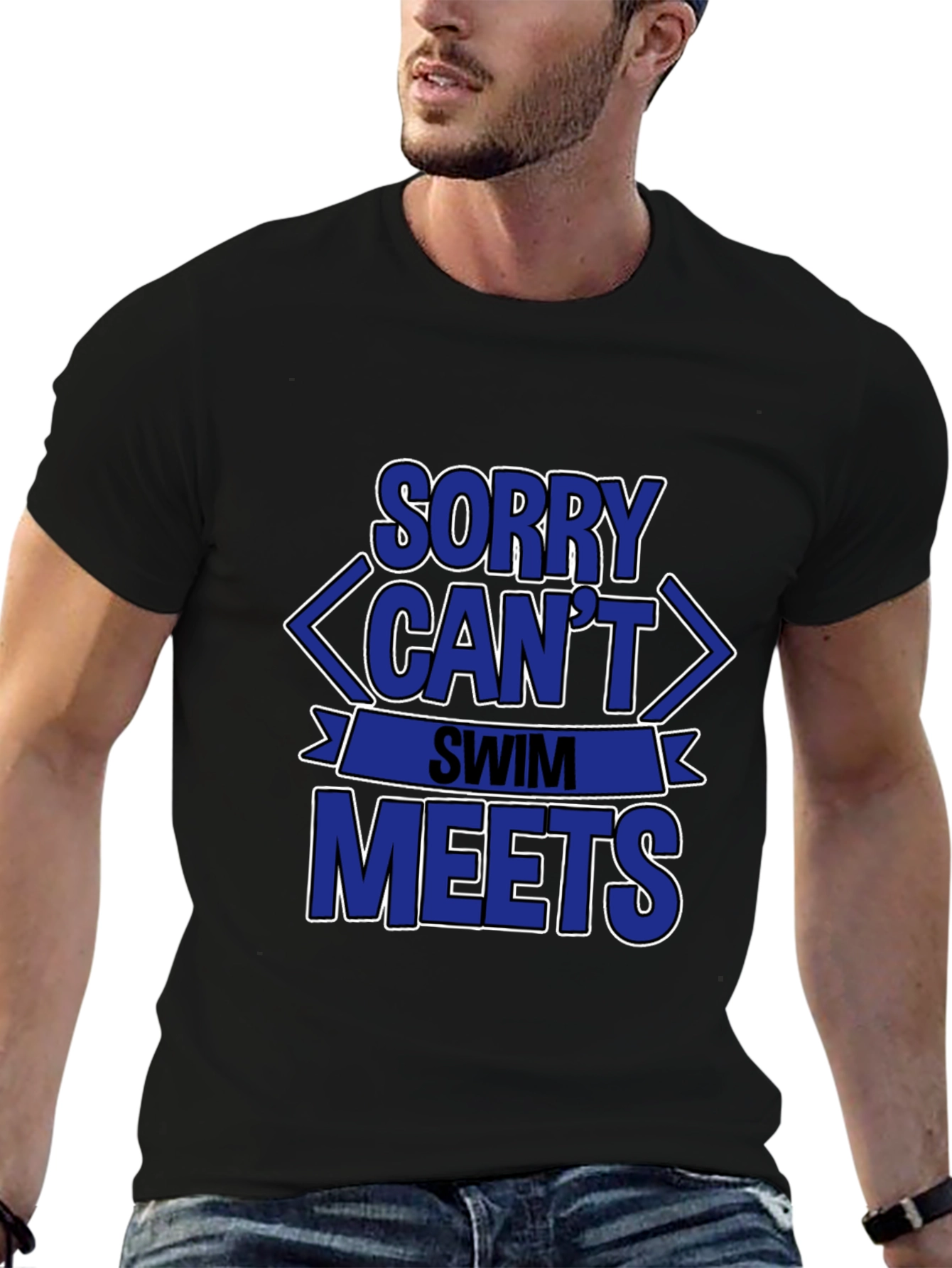 Sorry Can't Swim Meets T-Shirt - 6