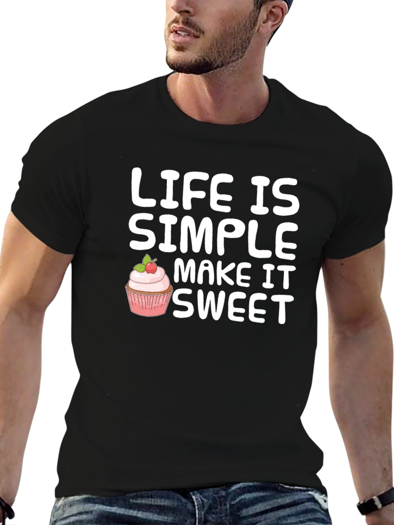 Black Life is Simple, Make it Sweet T-Shirt view 6